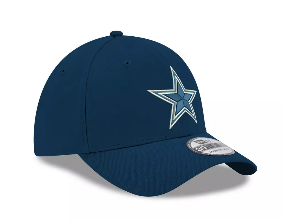 Dallas Cowboys New Era Navy Blue Team Classic 39Thirty Flex Fit Hat