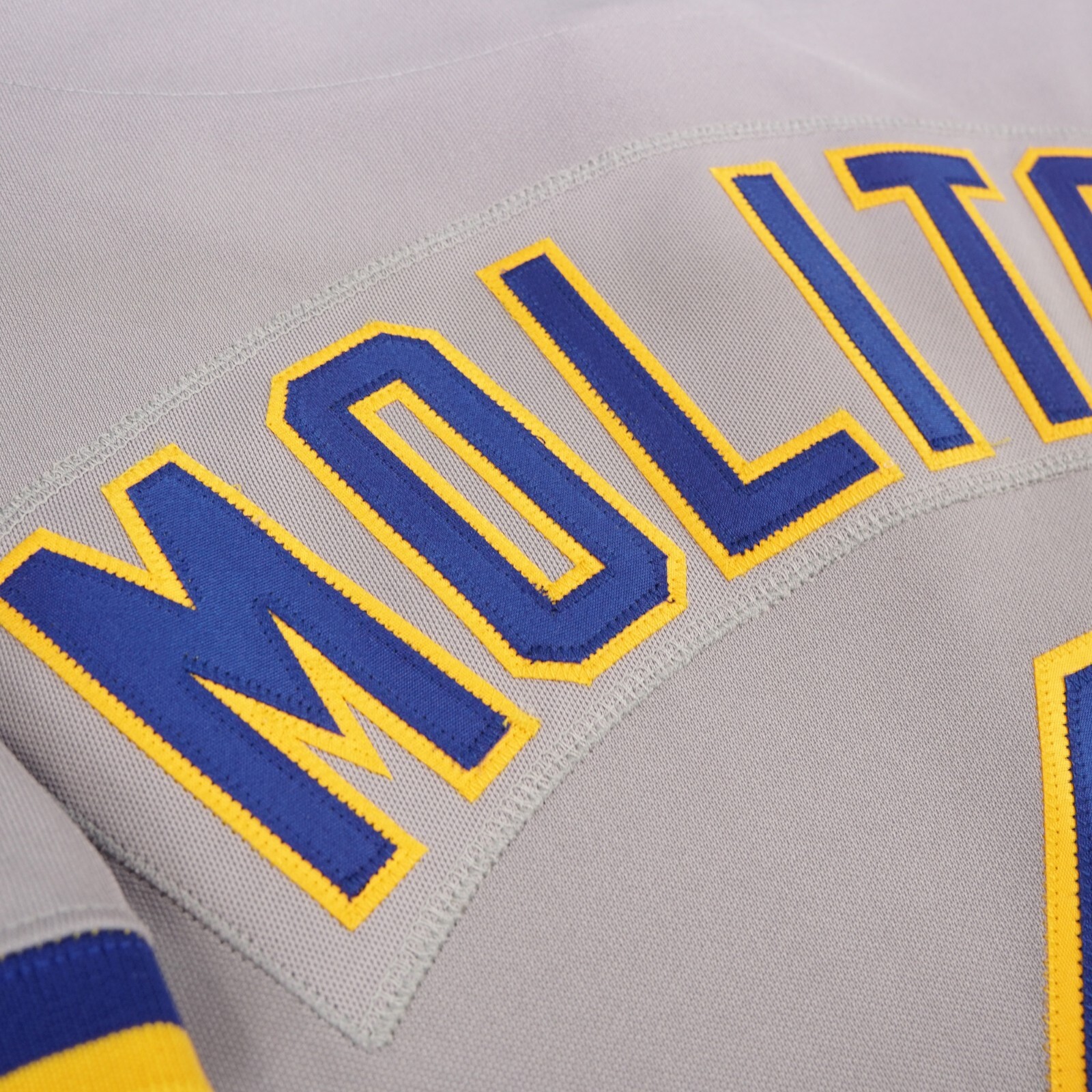 Paul Molitor 1989 Milwaukee Brewers Men’s Grey Road Cooperstown Jersey