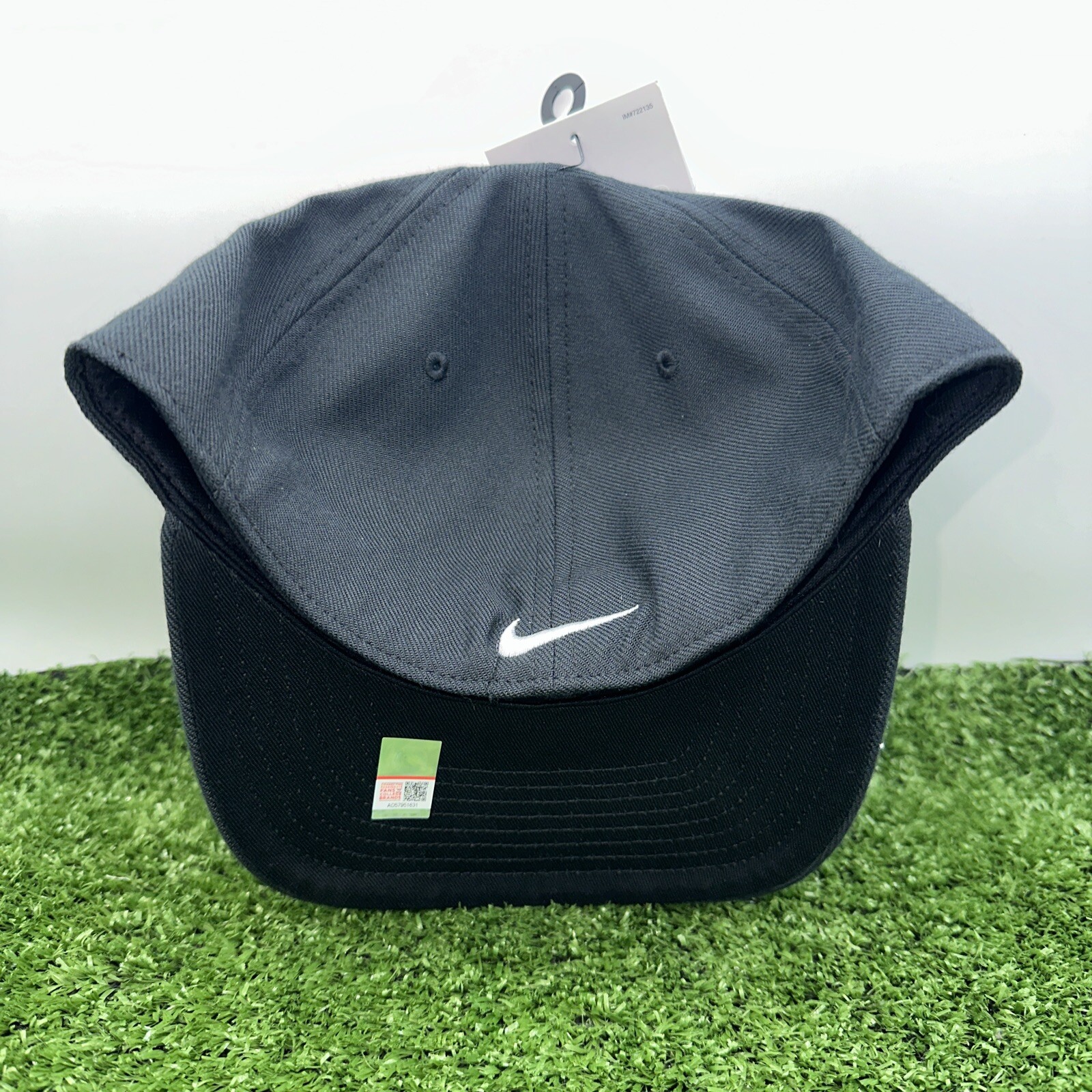Nike Vanderbilt Classic99 Swoosh Flex Black Hat Cap Commodores OSFM New W/ Tags