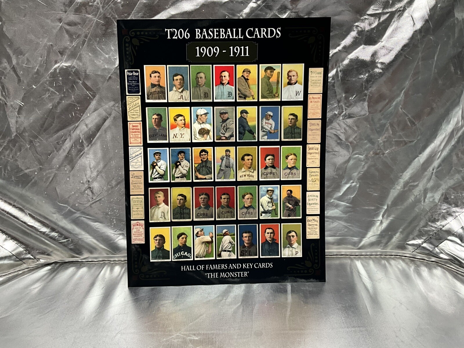T206 Tobacco Baseball Card 8.5×11 Print Pro Platinum Paper