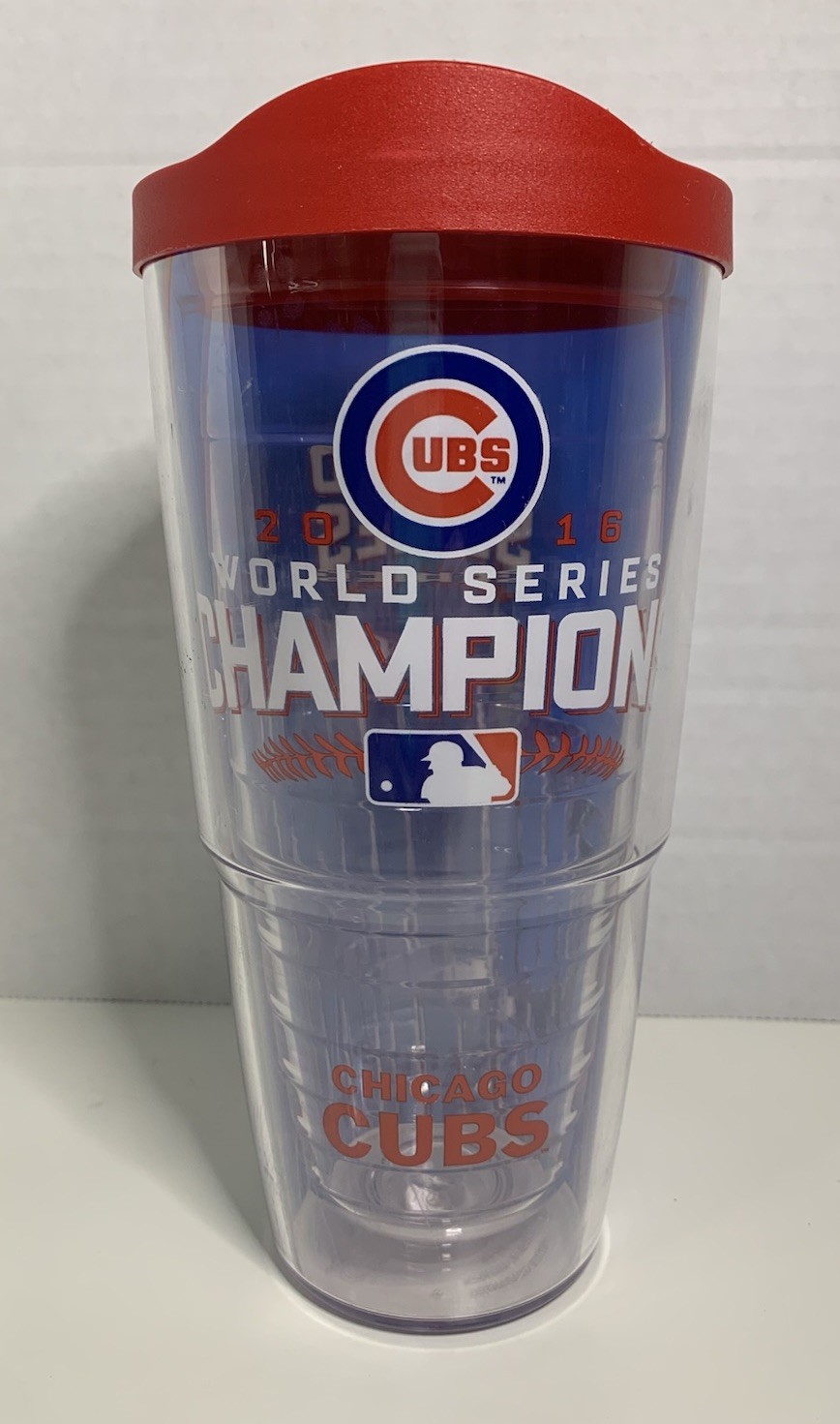 Tervis 24 Oz Chicago Cubs 2016 World Series Champions Tumbler Lid MLB Cup Mug