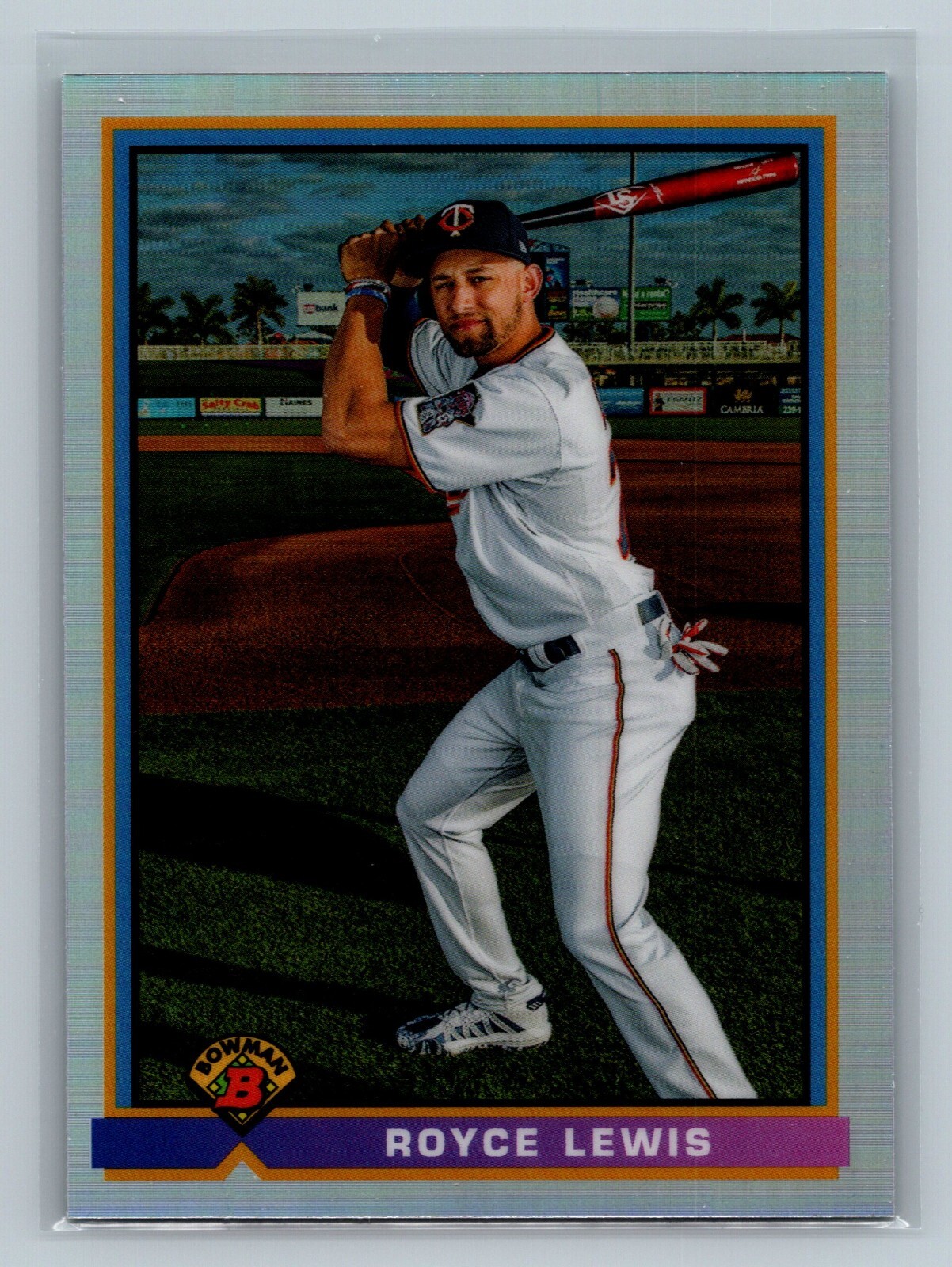 2021 Bowman 1991 Bowman Royce Lewis #91B-RL Minnesota Twins Bowman Chrome