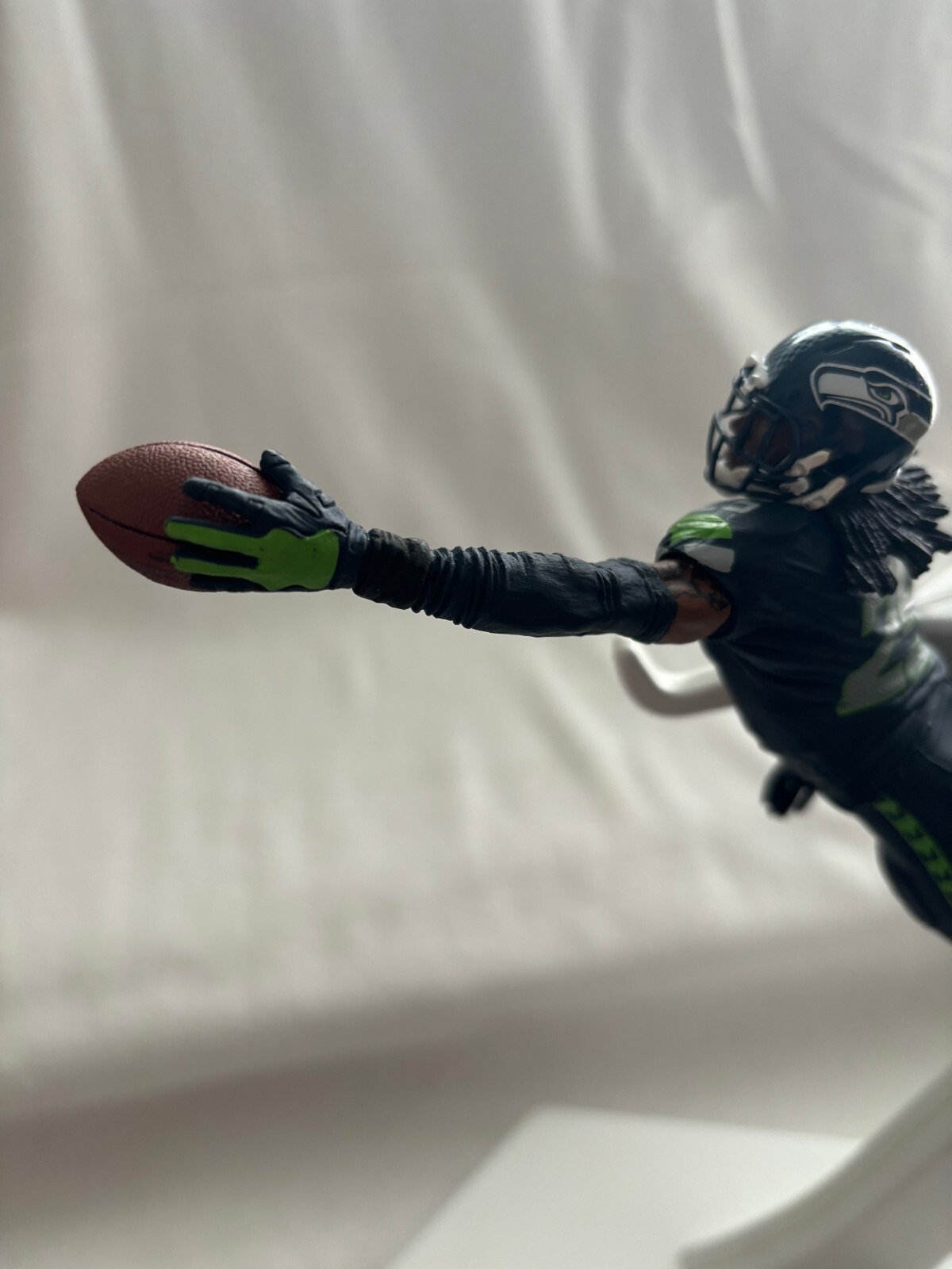 RICHARD SHERMAN SEATTLE SEAHAWK ACTION FIGURE ONLY “NO STAND”