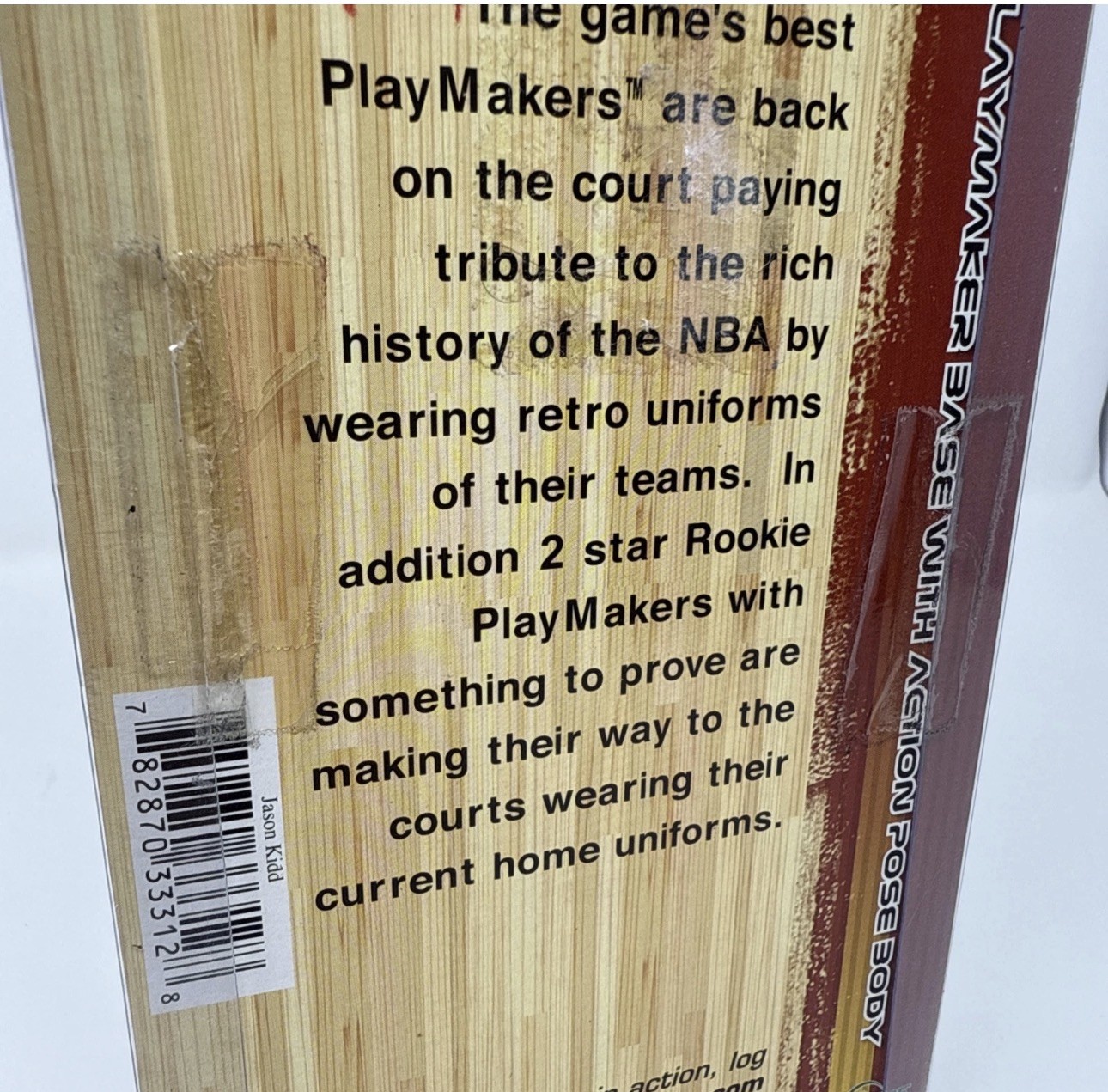 Jason Kidd Bobblehead NBA Upper Deck Play Makers ERROR – Yao Ming Name RARE