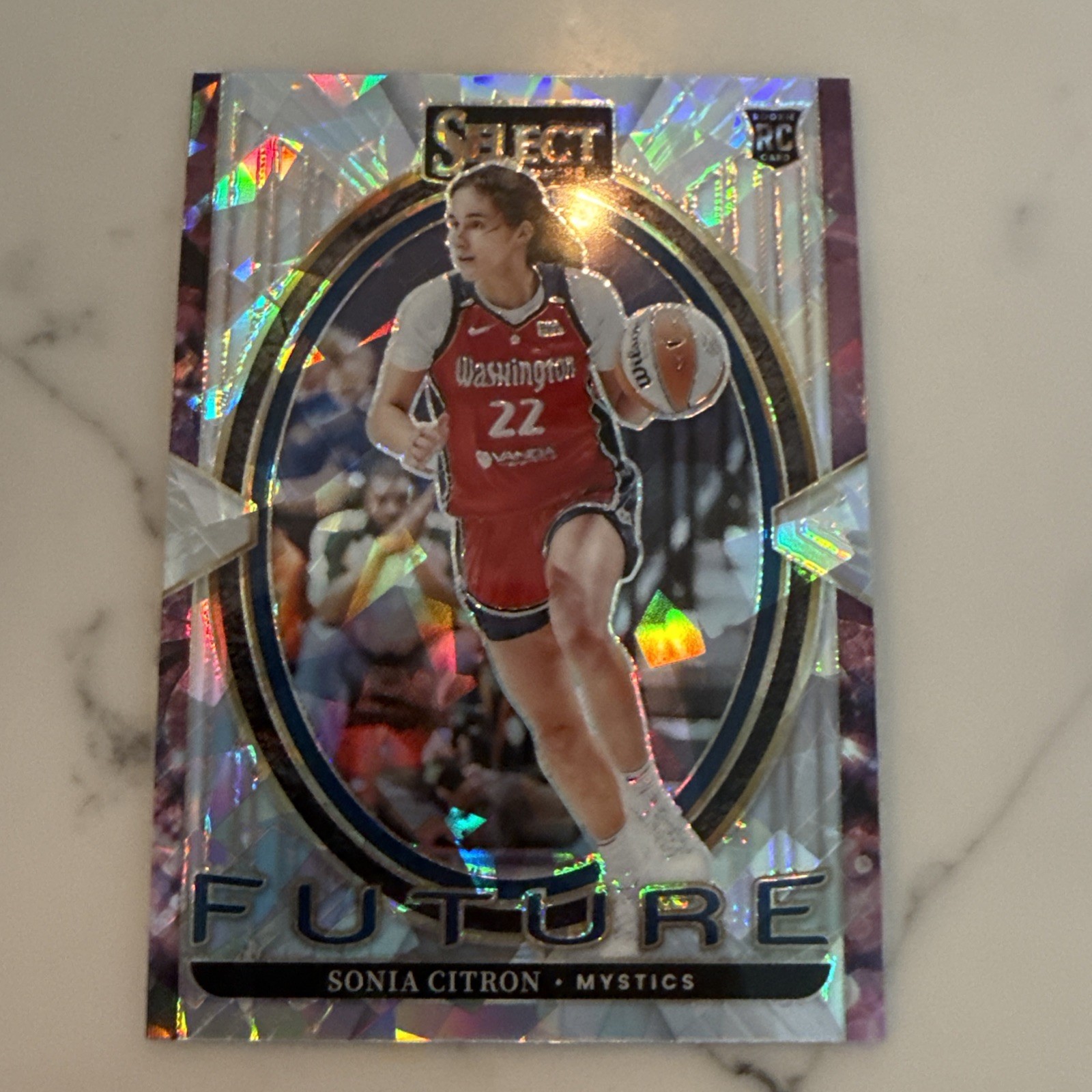 2025 Panini Select WNBA – Select Future Sonia Citron #17 Ice Prizm (RC)
