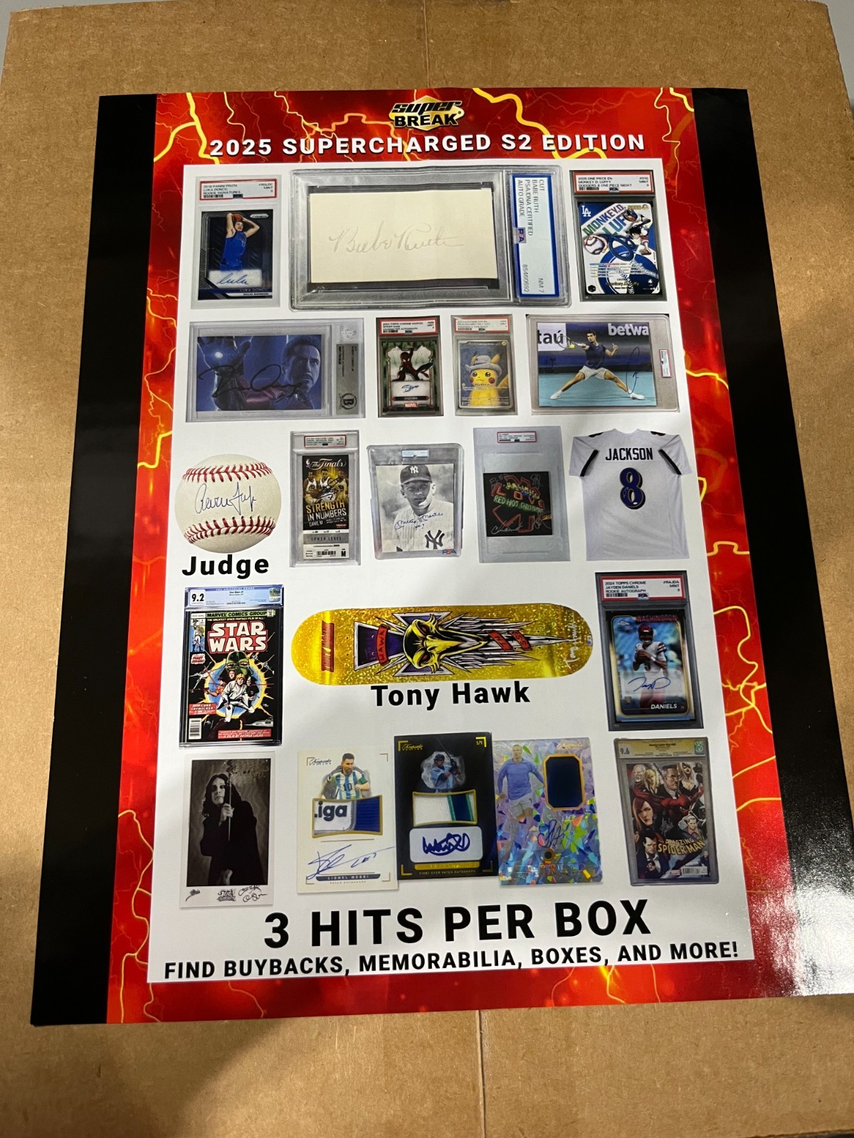 2025 Super Break Supercharged EditionSeries 2- 3 Box Case