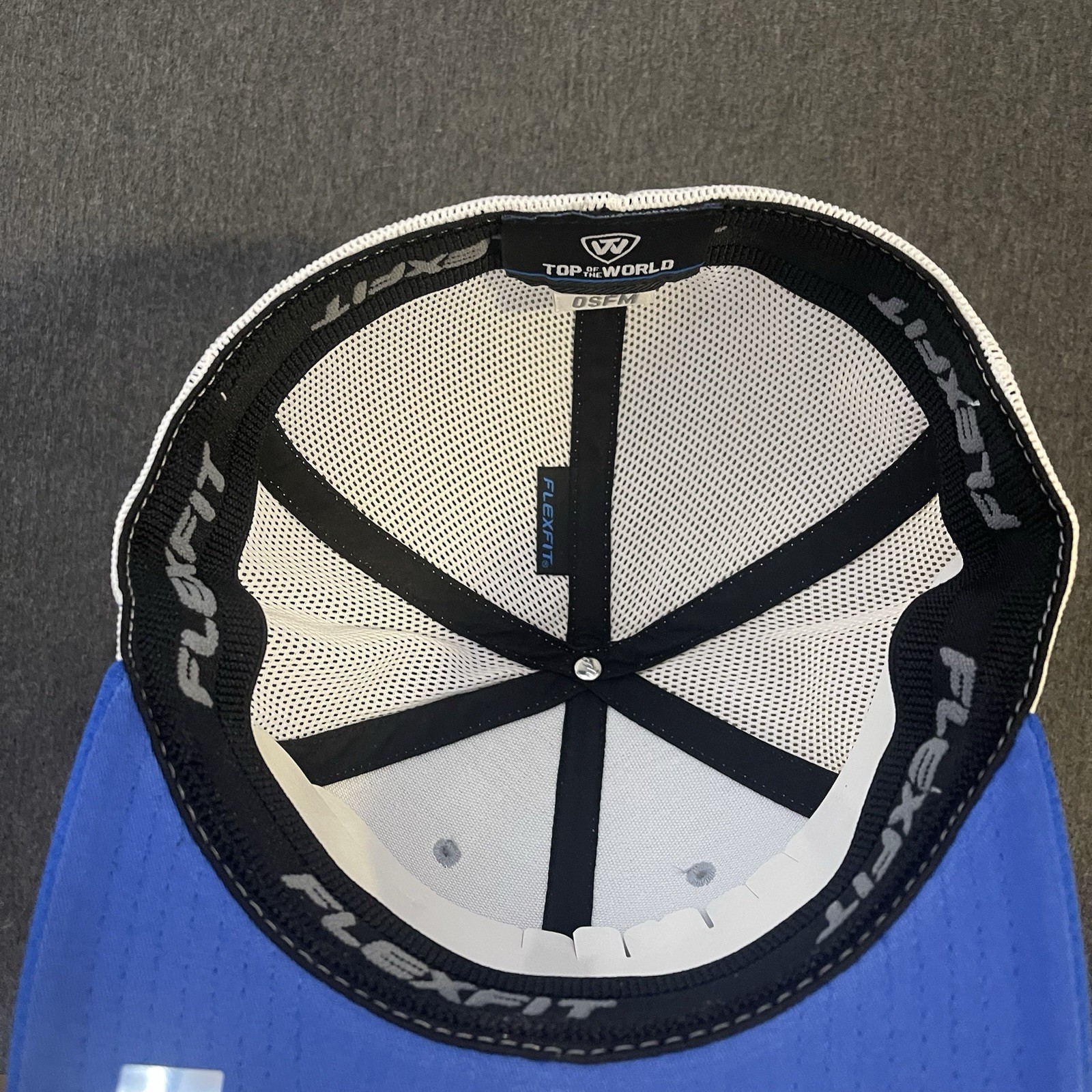 Florida Gators Hat Men OSFA NEW Gray Mesh Back Stretch Breathable NCAA