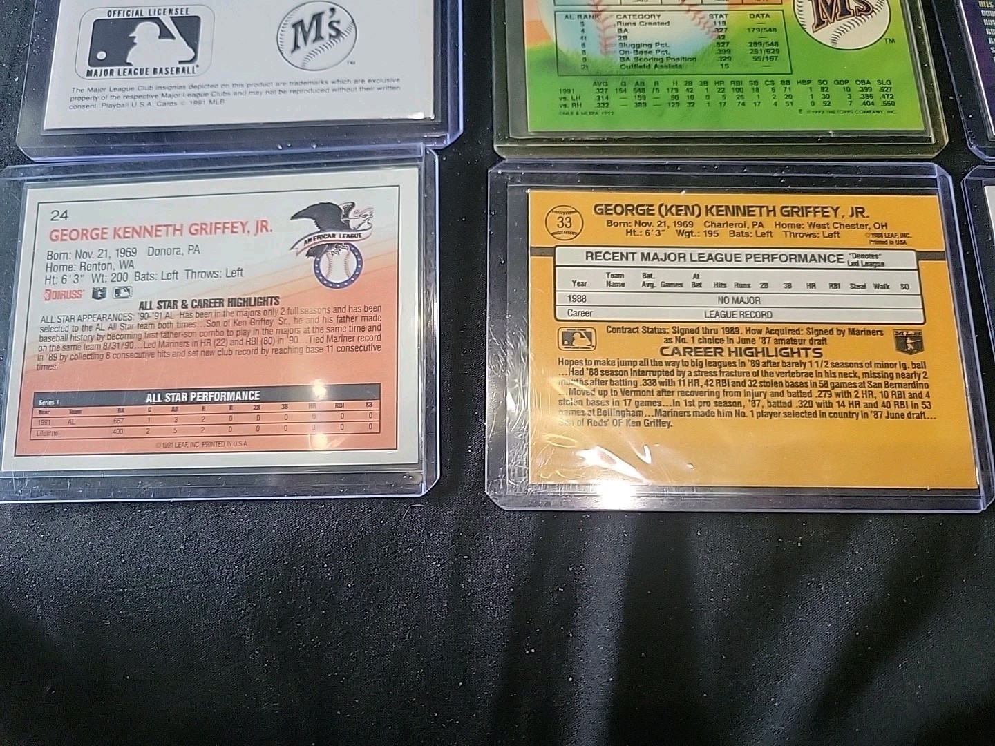 🔥⚾️ Lot Of (20) Ken Griffey Jr W/ RC’s, Inserts, Promos, SSP ⚾️🔥
