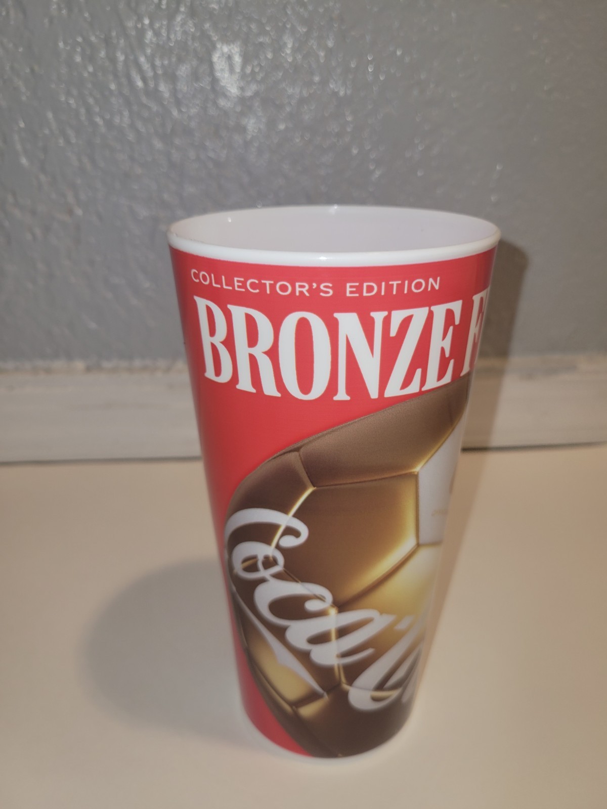 New 2026 FIFA World Cup Bronze Final Souvenir Cups Coca-Cola Collectors Edition