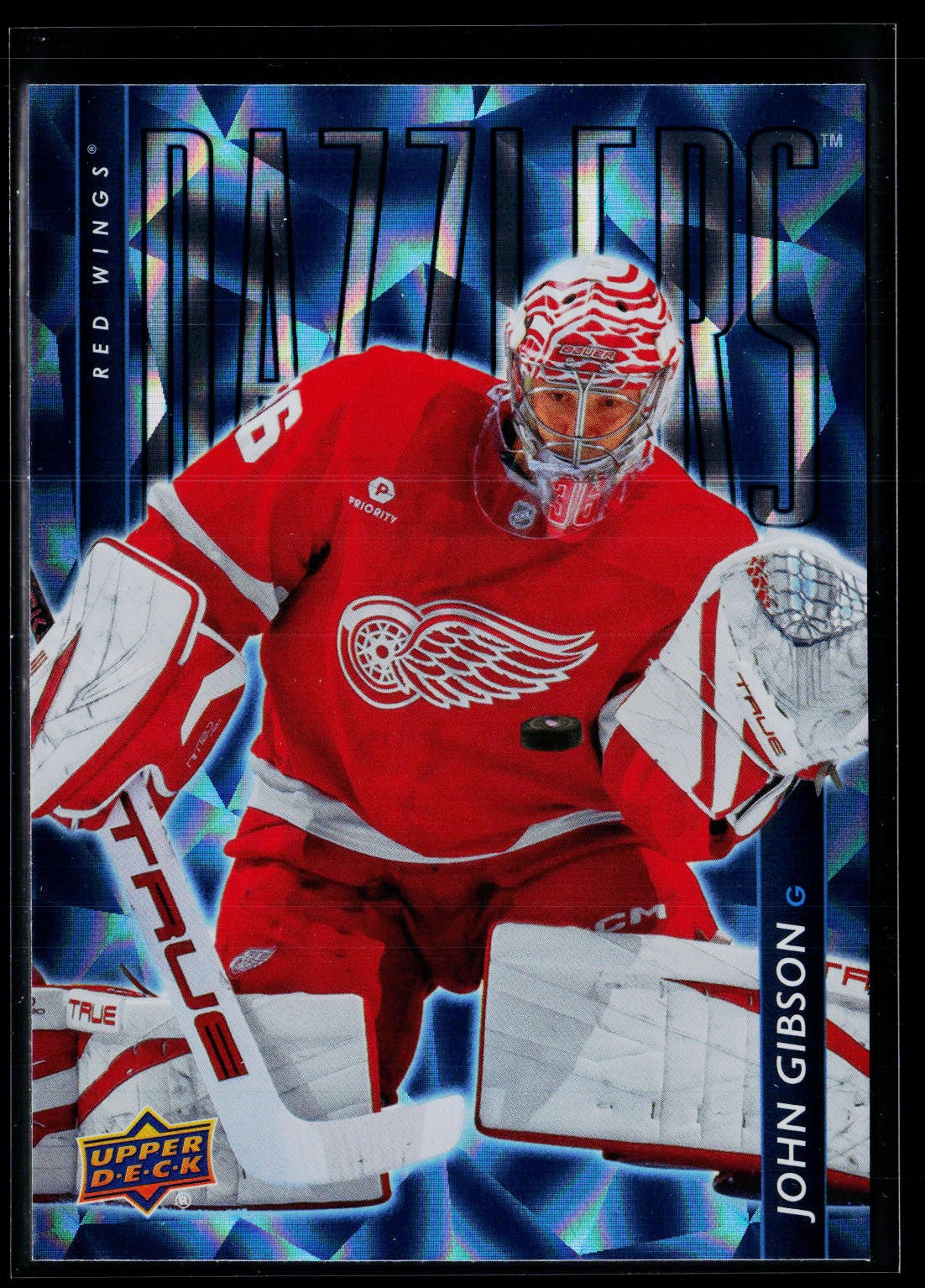 2025-26 Upper Deck #DZ-144 John Gibson Dazzlers Blue