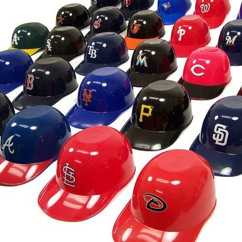 All 30 MLB Team Logo Official MLB 8oz Mini Baseball Helmet Ice Cream Snack Bowls