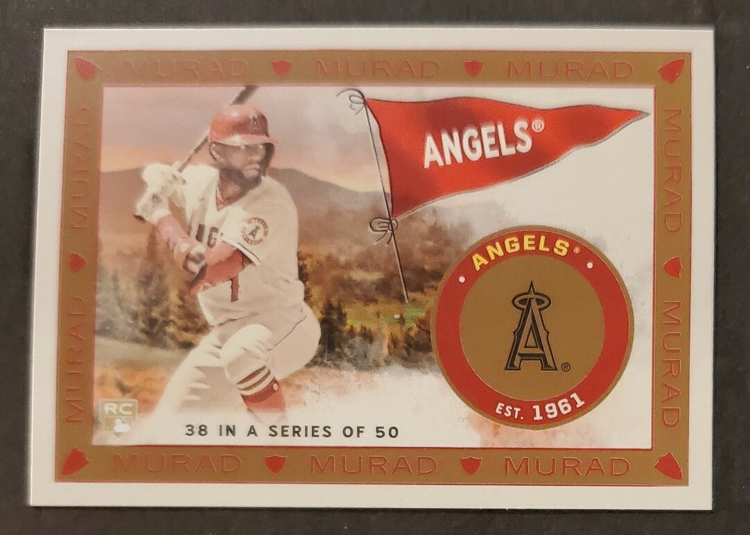 2021 Allen&Ginter #MR-38 Jo Adell RC ANGELS Rookie T51 MURAD Reimagined NM/MT