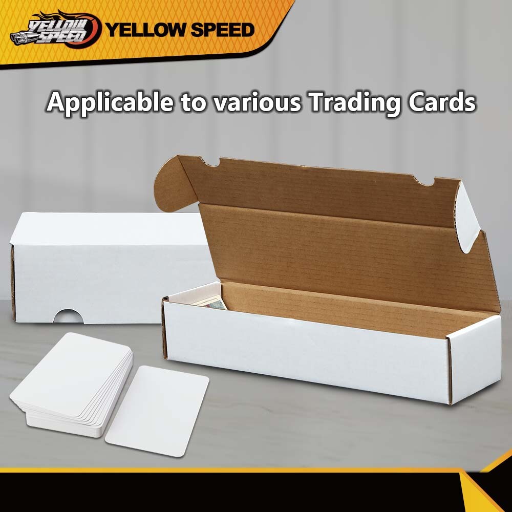 25 Storage Boxes LOT 800 Count Ct Sports Cards Trading White Max Pro Shipping