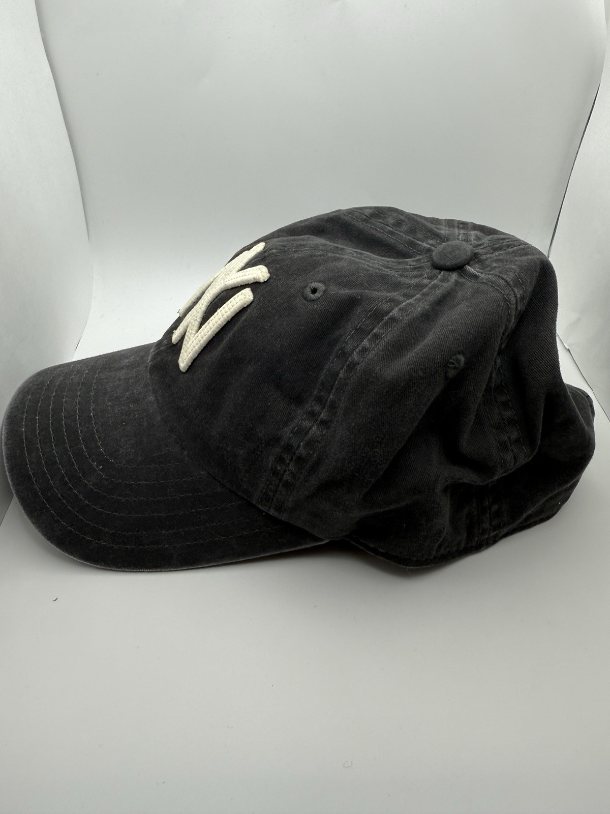 New York Black Yankees Hat Mens Strapback Gray American Needle Cap Negro Leagues