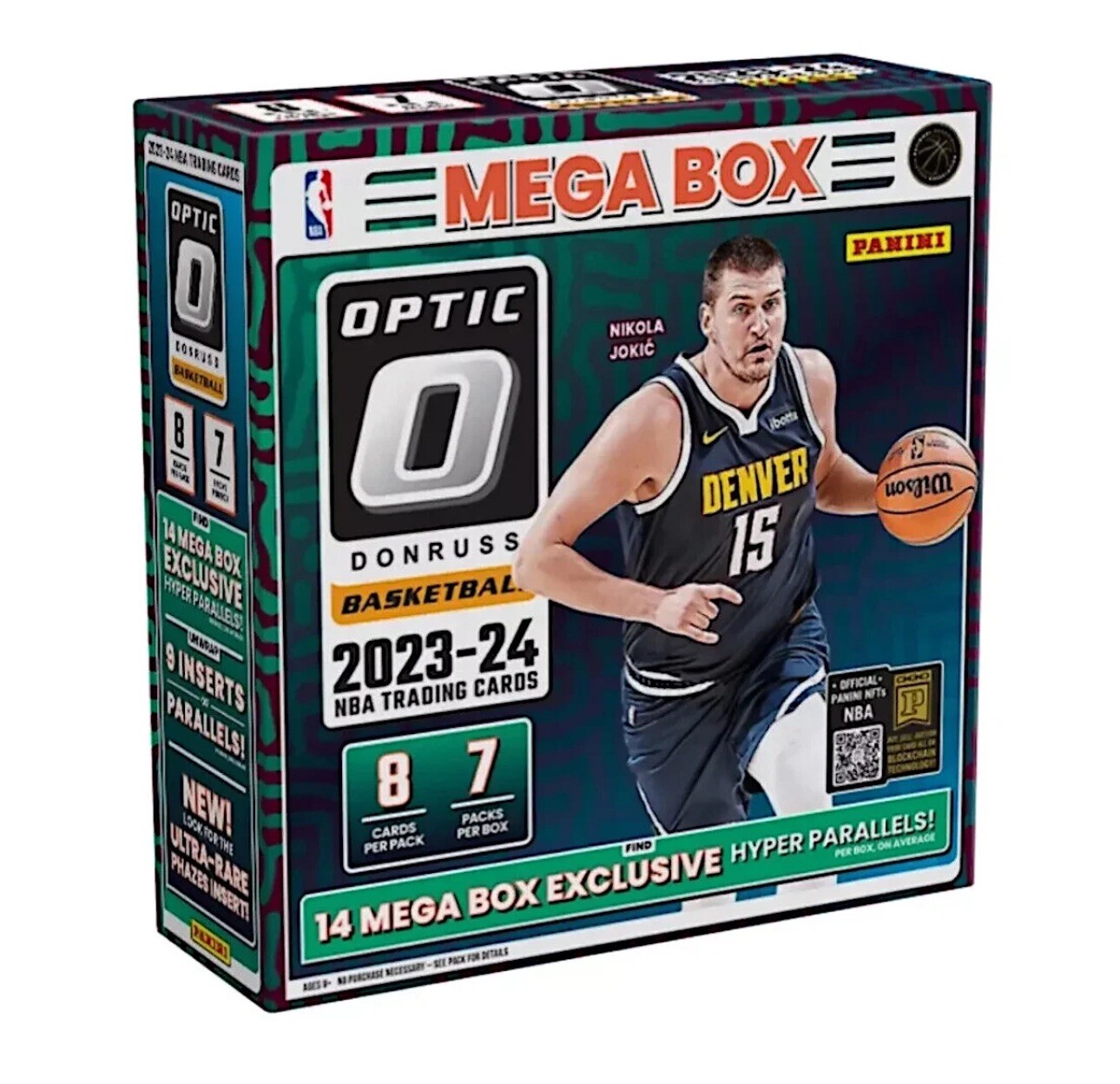 2023-24 PANINI DONRUSS OPTIC BASKETBALL NBA MEGA BOX SEALED Wembanyama Rated RC