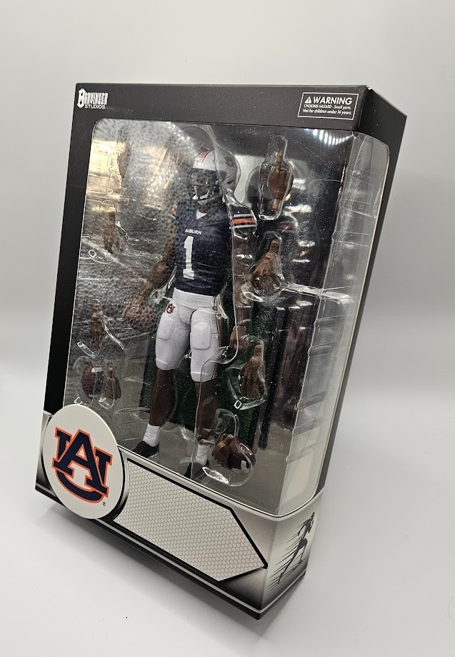Collegiate Legends Auburn University Tigers NCAA Football Action Figure NEW