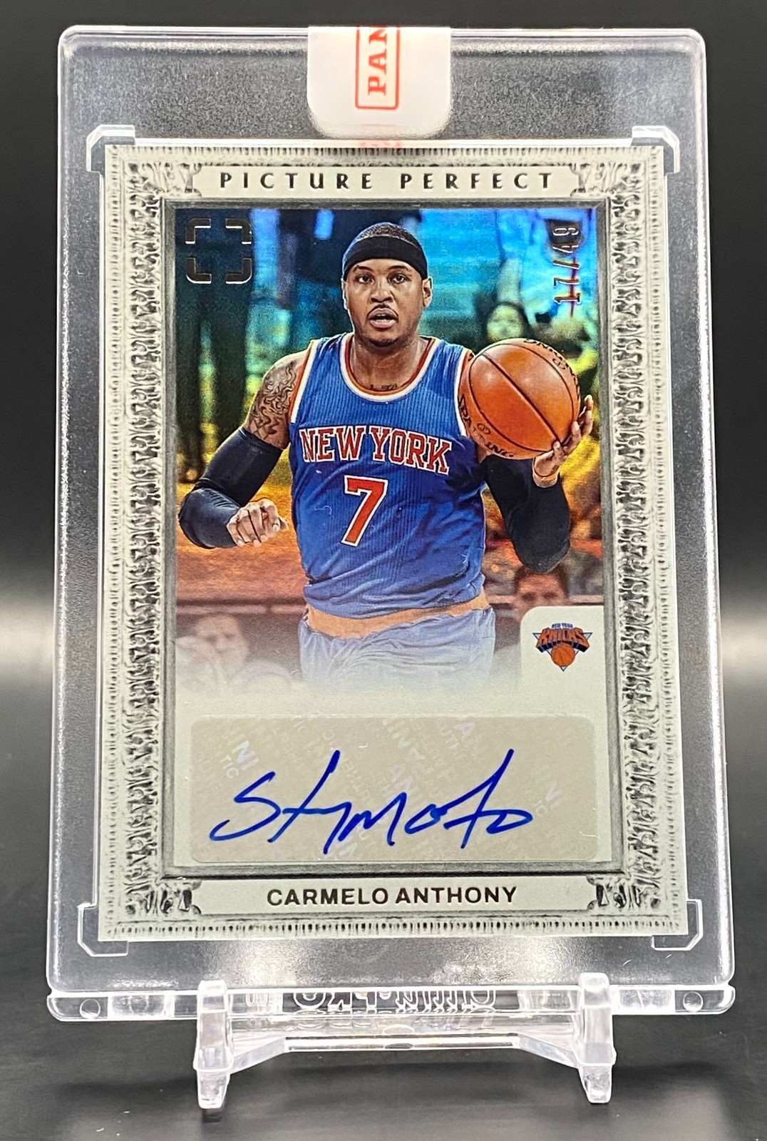 Carmelo Anthony 2024-25 Panini Photogenic Auto Picture Perfect #/49 Knicks HOF