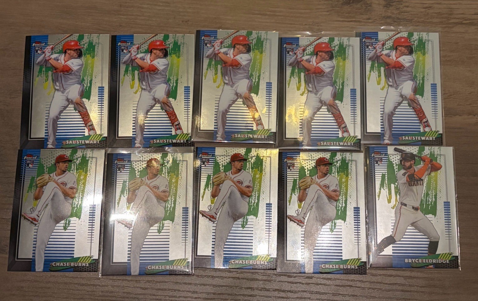Lot of 50 – 2026 Topps Finest Rookie Cards Murakami, Sal, JJ, Burns, Konnor, Etc