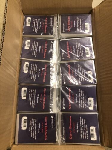 10000 Case Pro Guardhouse Shield Ultra Soft Penny Sleeves 100 packs