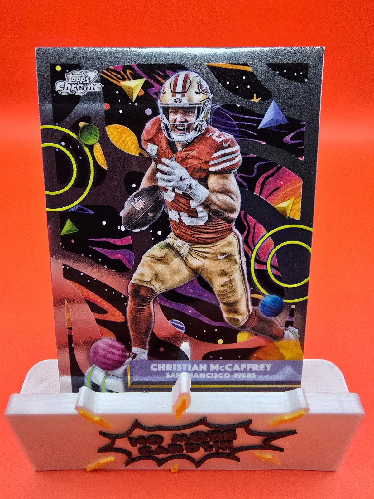2025 Topps Chrome Cosmic Christian McCaffrey