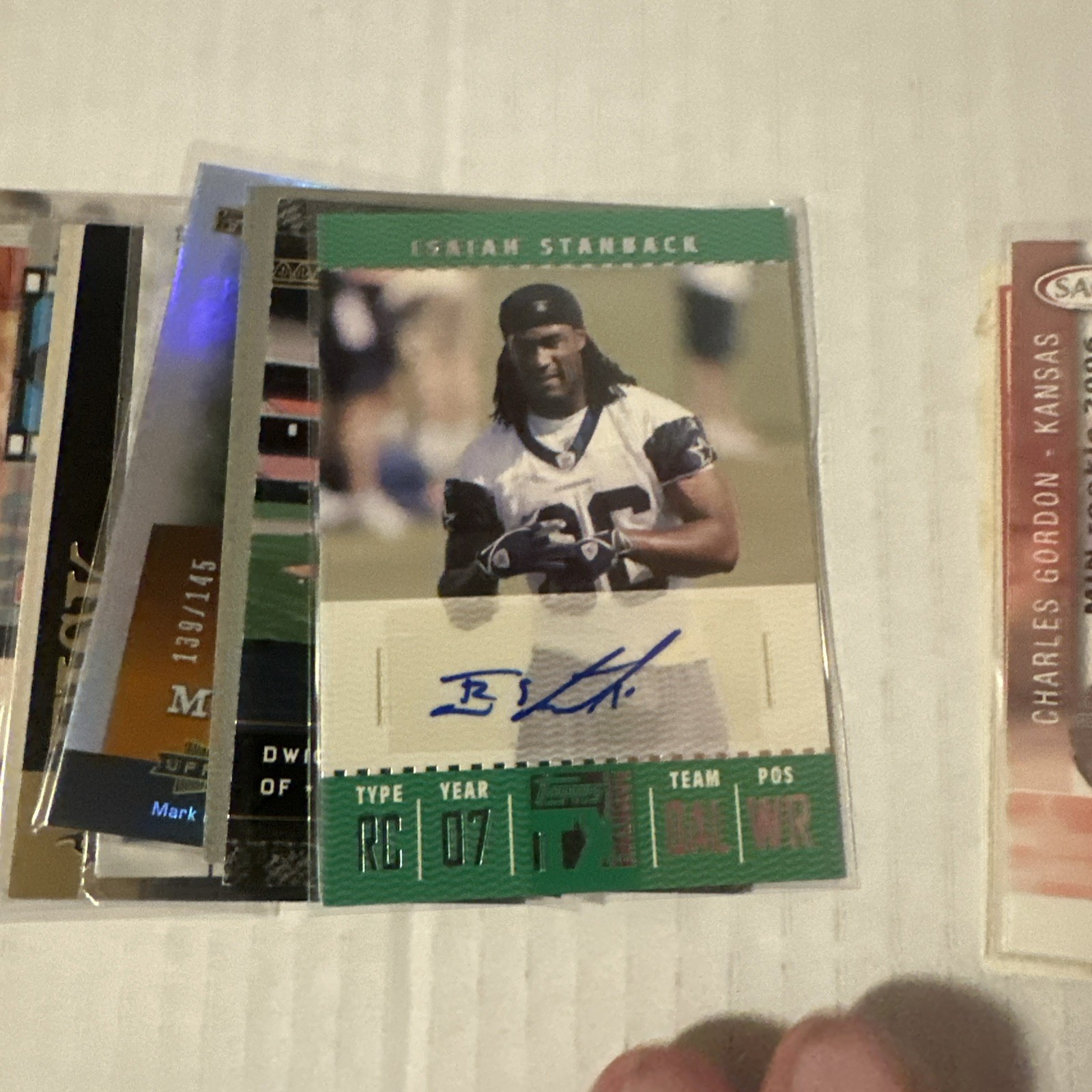 43 Card Lot Of Autographs And Jersey/Patch Card Memorabilia Lot. 3 Sports