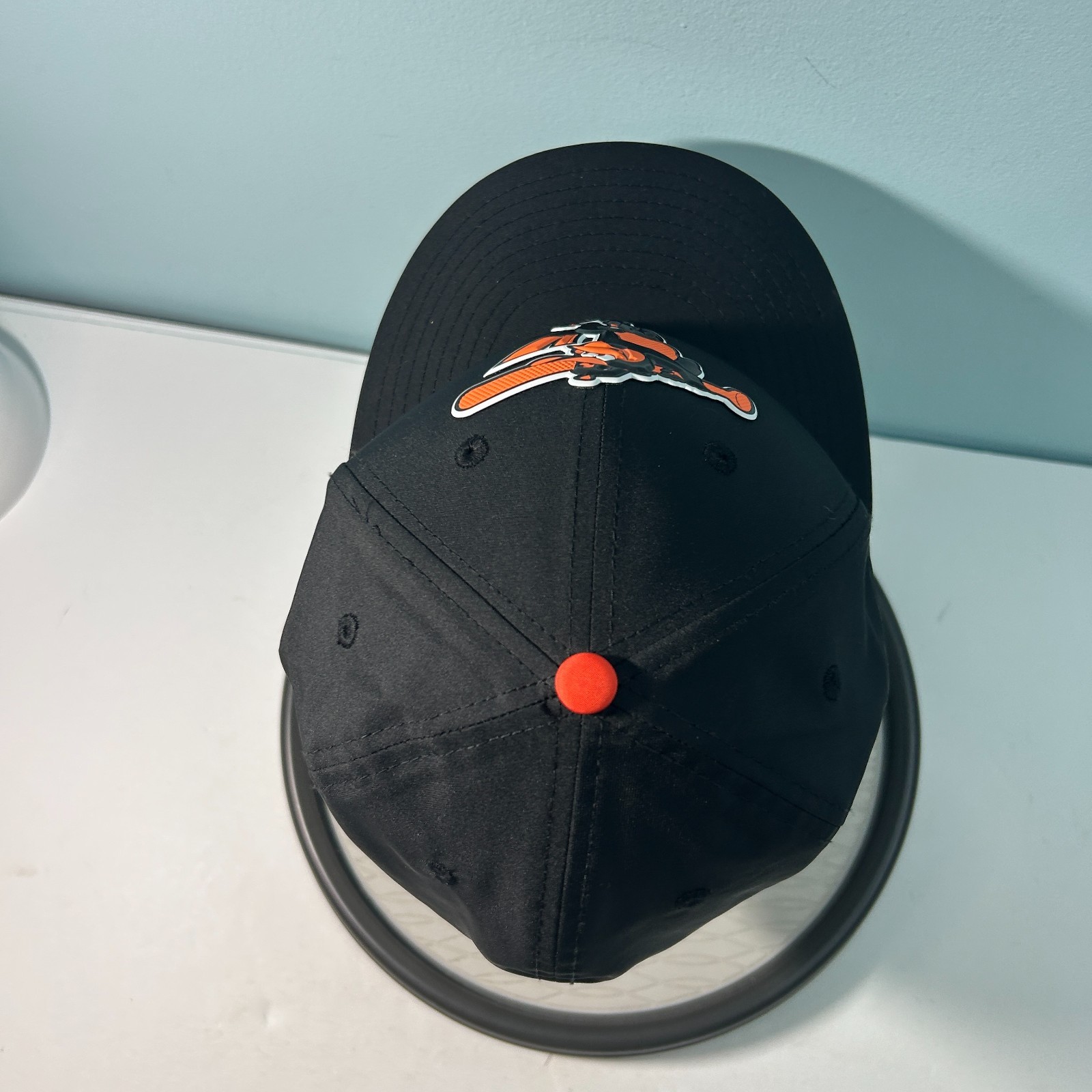 Baltimore Orioles Hat Fitted 7 3/8 New Era 59Fifty Performance Cap Black Bird