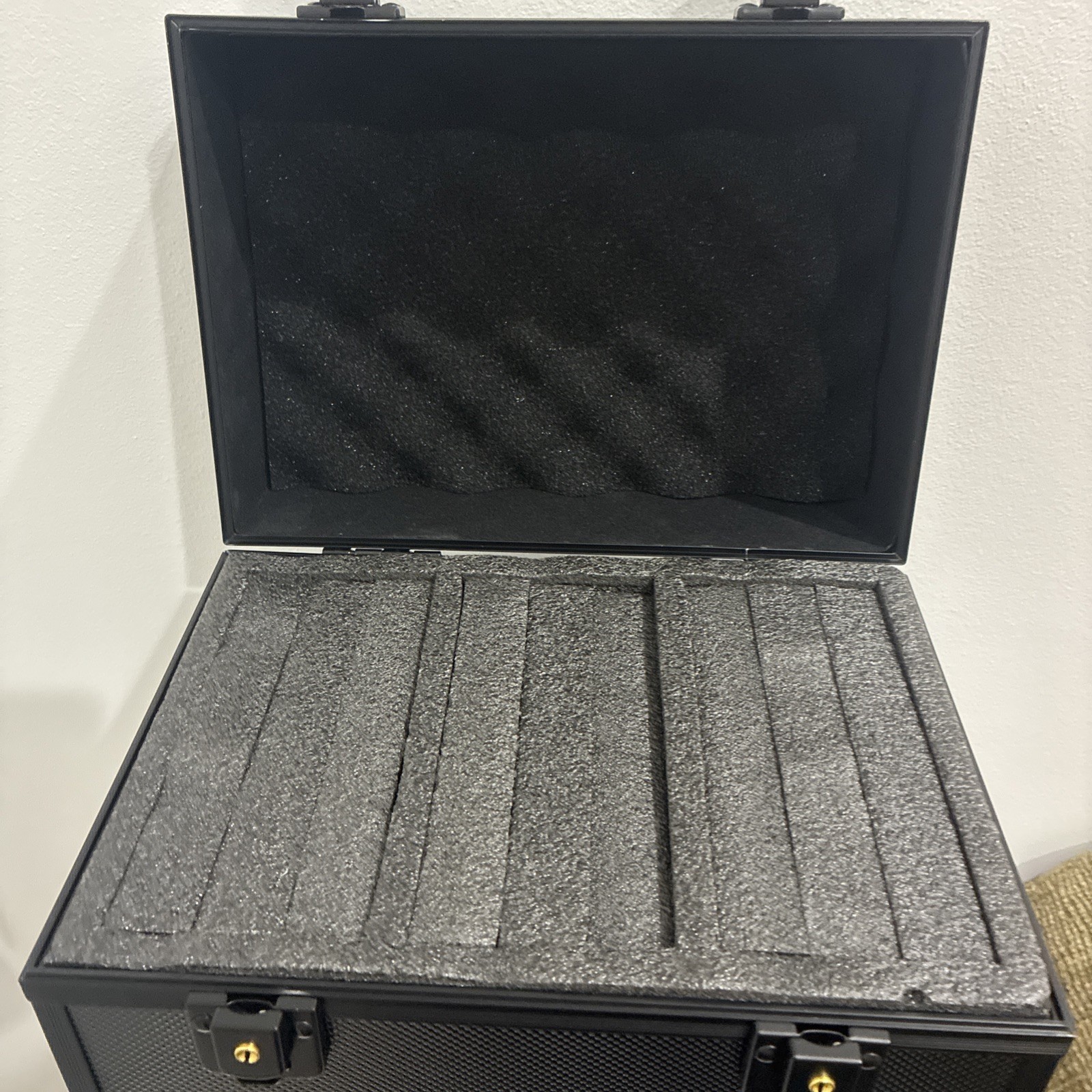 Graded Card Case, Trading Card Storage Box with Handle, Dual Locks