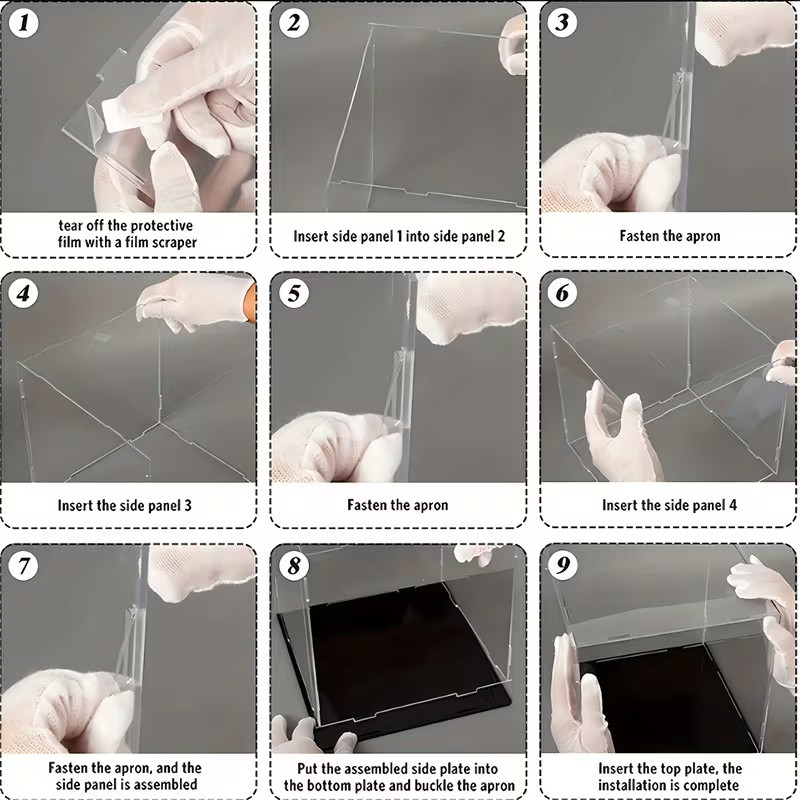 Clear Acrylic BasketballDisplay Case Basketball Holder ( 11.82 X 11.82 X 11.82)