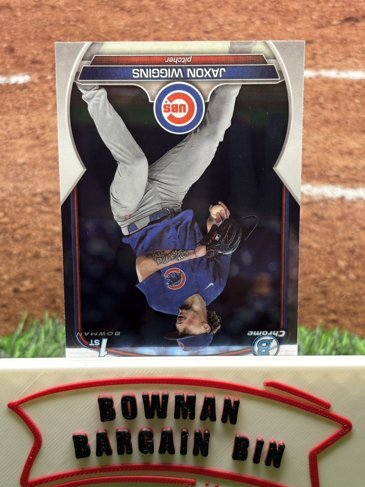 2023 Bowman Draft – Chrome Jaxon Wiggins #BDC-50 (RC)