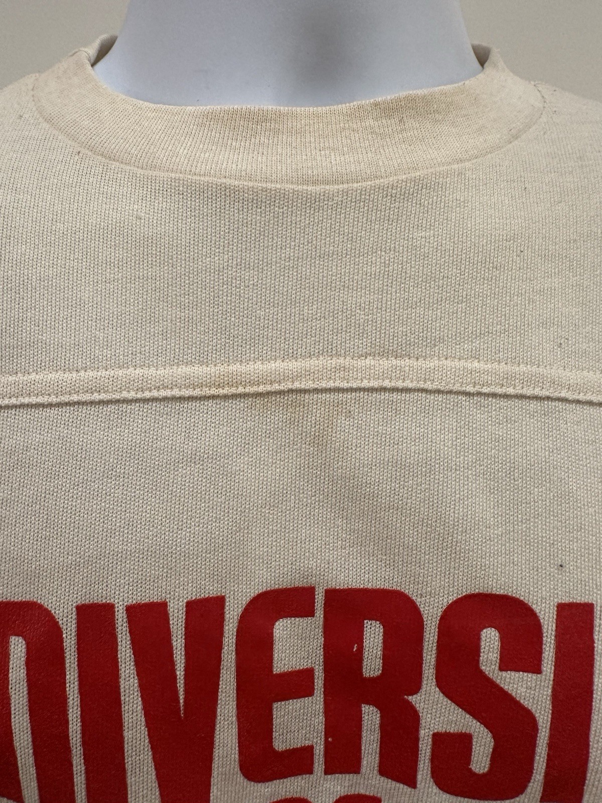 Vintage 1970/1980s University of Nebraska Cornhuskers 3/4 Sleeve Small Artex