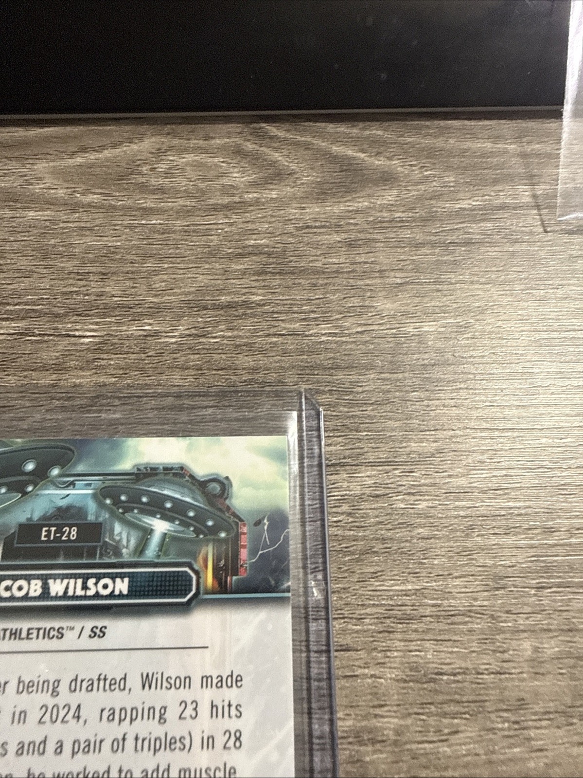 2025 Topps Cosmic Chrome Jacob Wilson Extraterrestrial Talent RC #ET-28