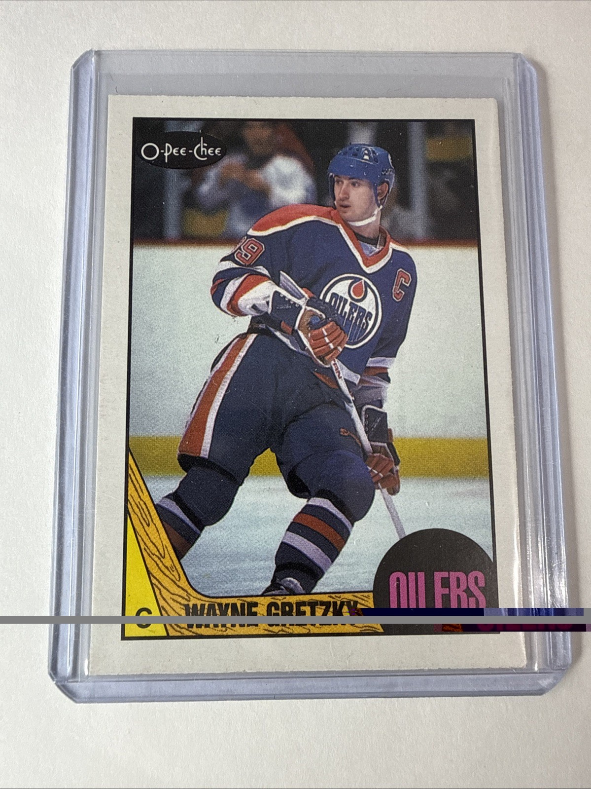 O-Pee-Chee 1987-88 Wayne Gretzky #53 Edmonton Oilers Base Set Card