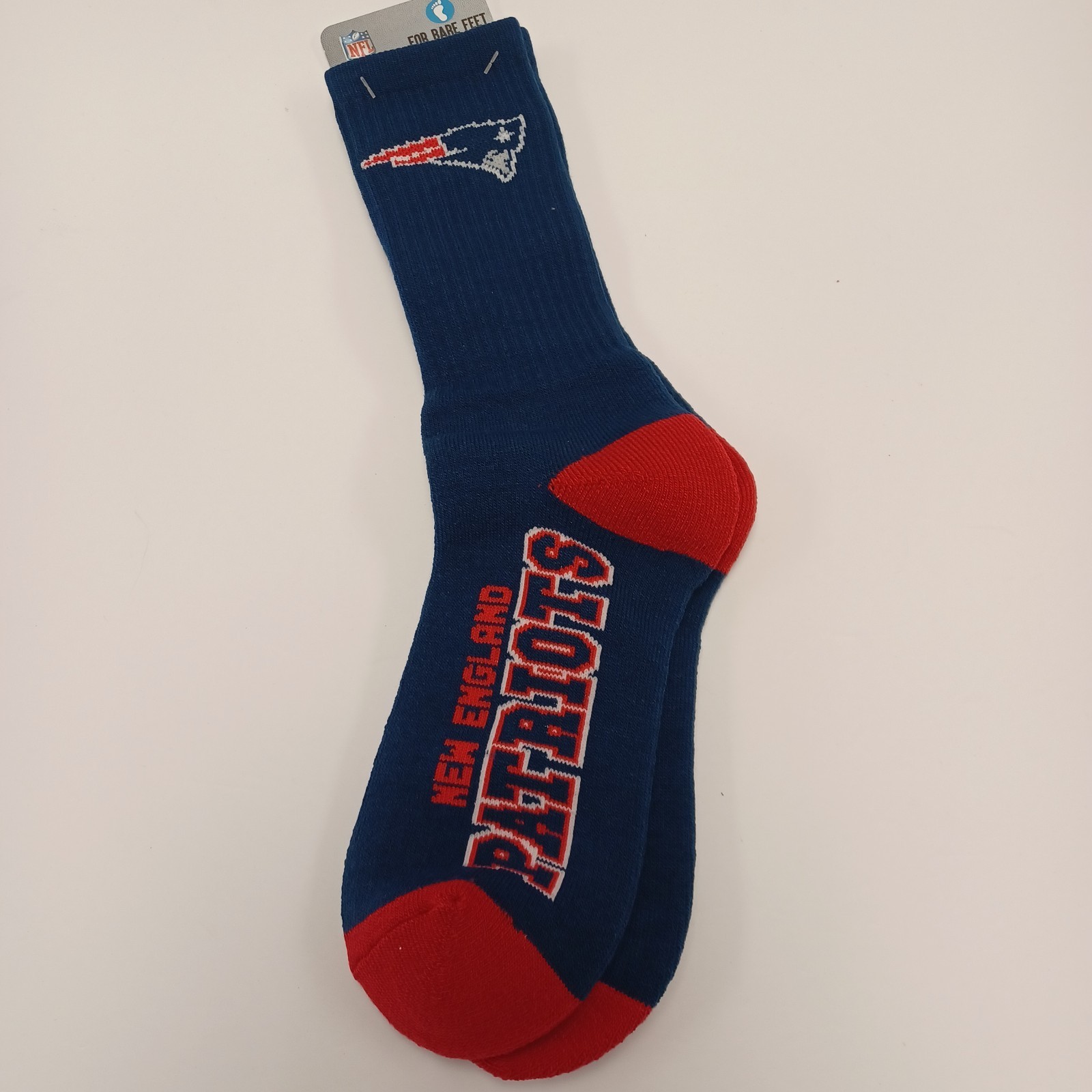 New England Patriots NFL Forbarefeet Size Large Men’s 10-13 Nfl