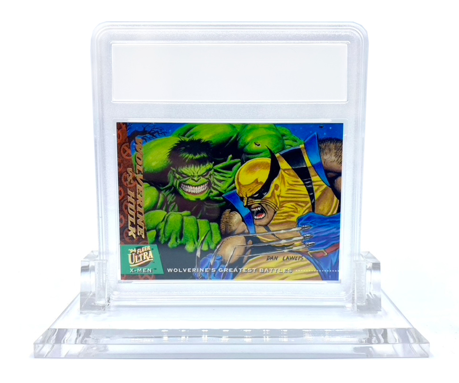 Empty Horizontal Graded Card Slabs for Trading Sports Cards – Snap Shut Closure