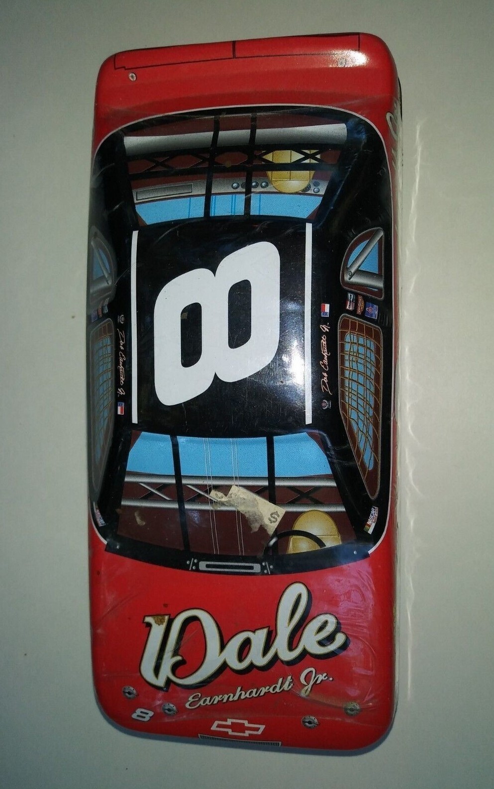 Dale Earnhardt Jr #8 Collectible Tin Palmers Double Crisp 4 oz NASCAR DEI 2001
