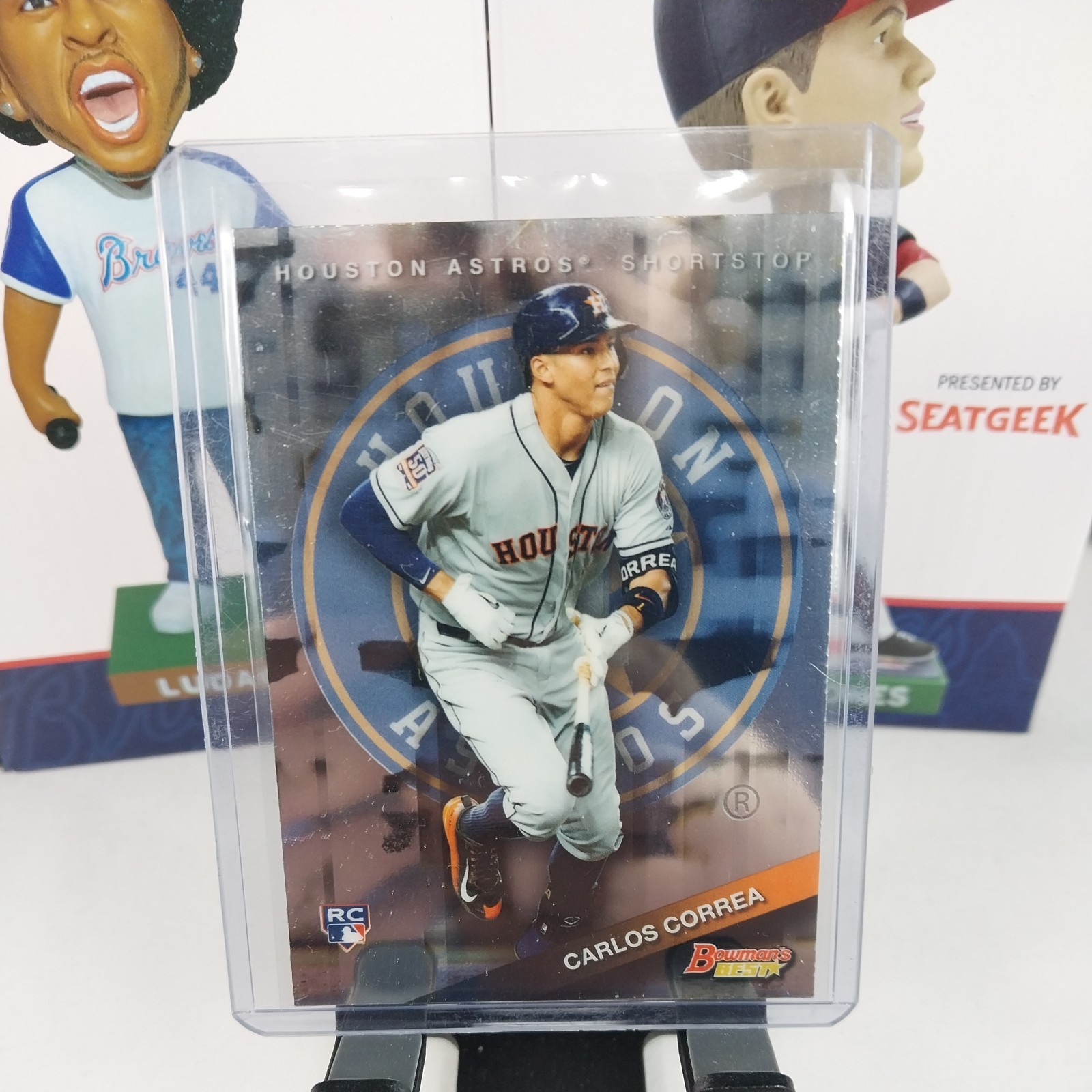 2015 Bowman’s Best Carlos Correa Rookie #58