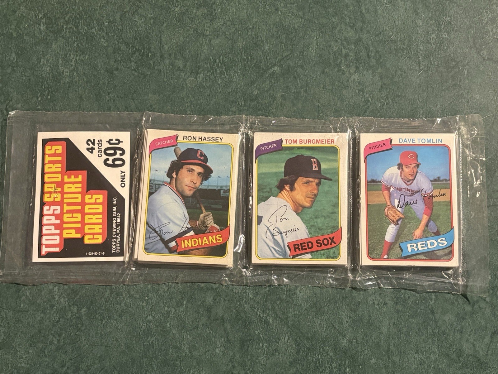 1980 Topps Baseball Rack Pack 42ct Factory Sealed~(PL)