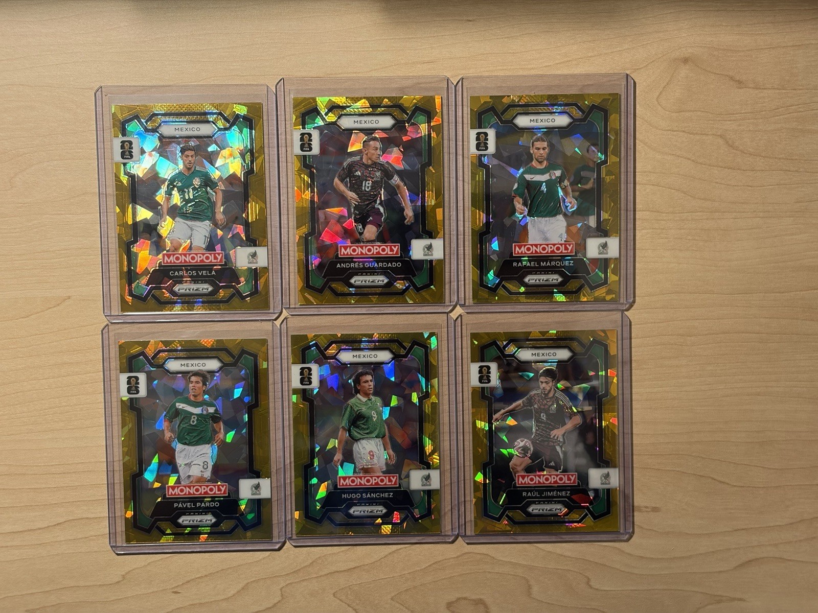 2026 Panini Prizm Monopoly FIFA World Cup Cards Pick Your Card GOLD CRACKED ICE