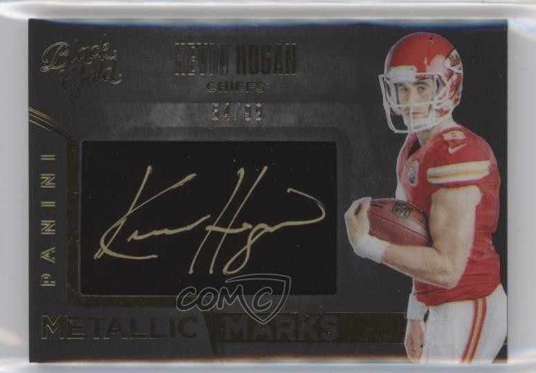 2016 Panini Black Gold Metallic Marks 54/99 Kevin Hogan #MM8 Rookie Auto RC 2r7