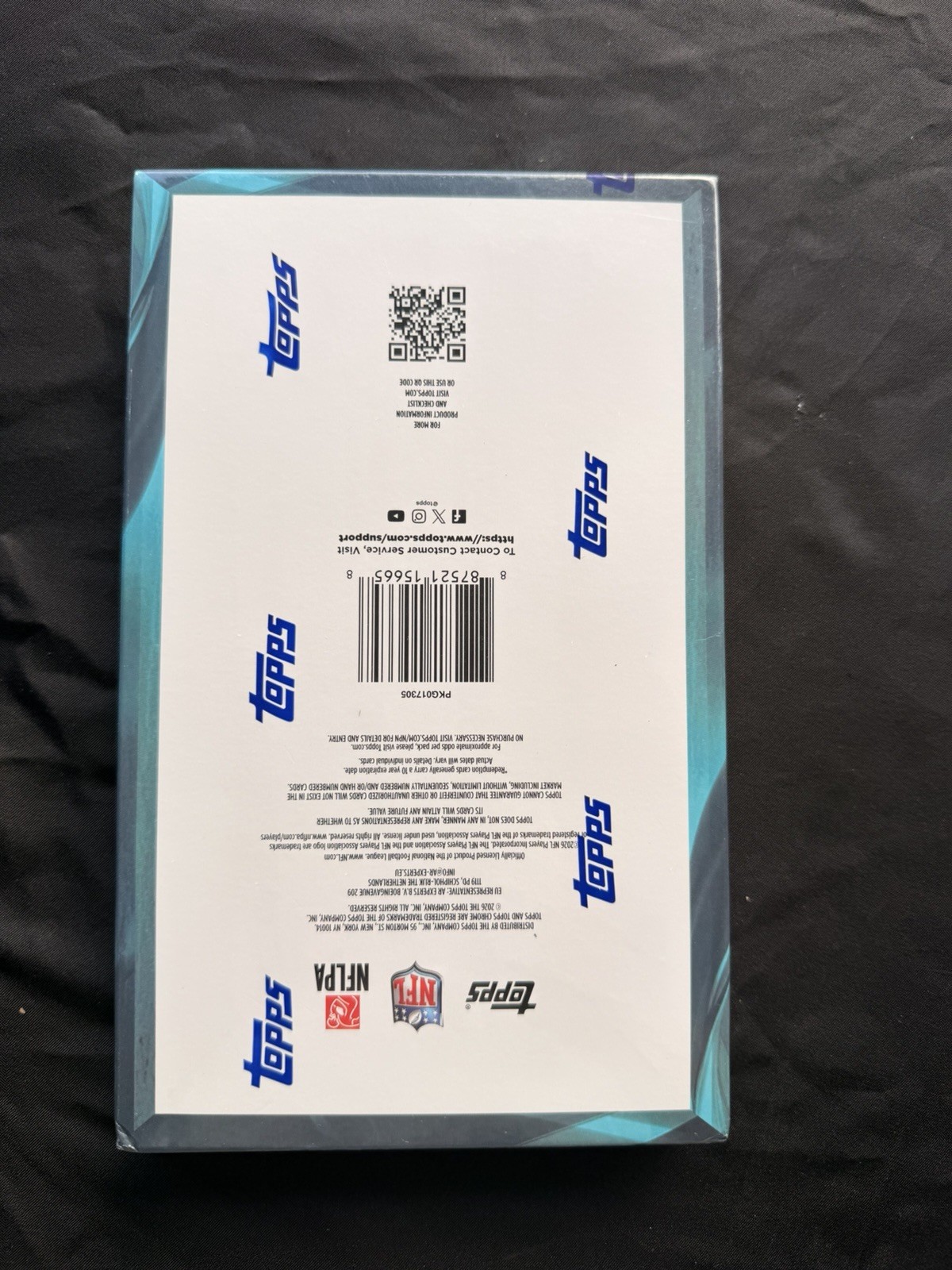 2025 Topps Chrome NFL Football Hobby Box – Brand New Sealed