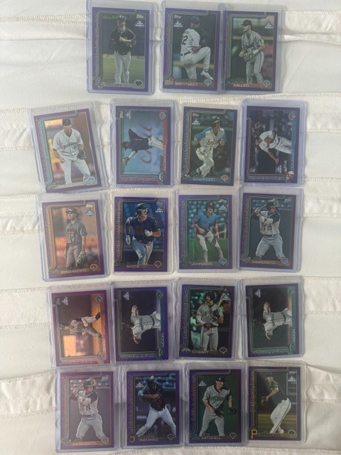 2025 Topps Pro Debut LOT OF 140 AUTOS! FUTURE STARS! ORANGE!GOLD! RED! BLACK!