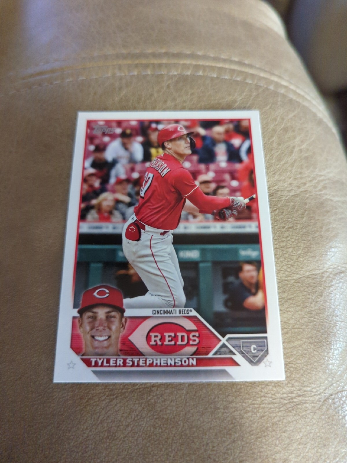 2023 Topps #166 Tyler Stephenson Cincinnati Reds