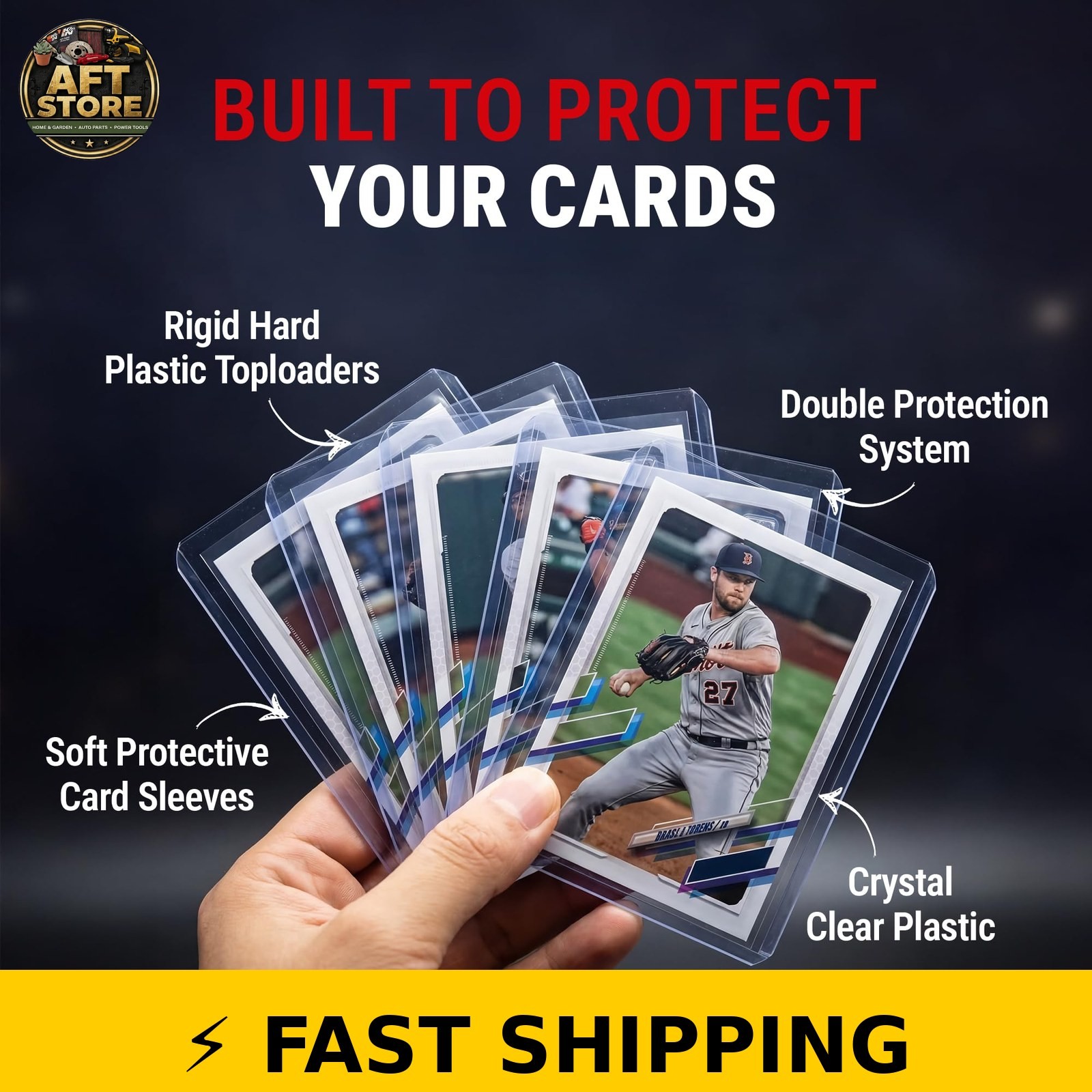 Ultra PRO 3″ x 4″ Toploaders & Sleeves Bundle – 100ct