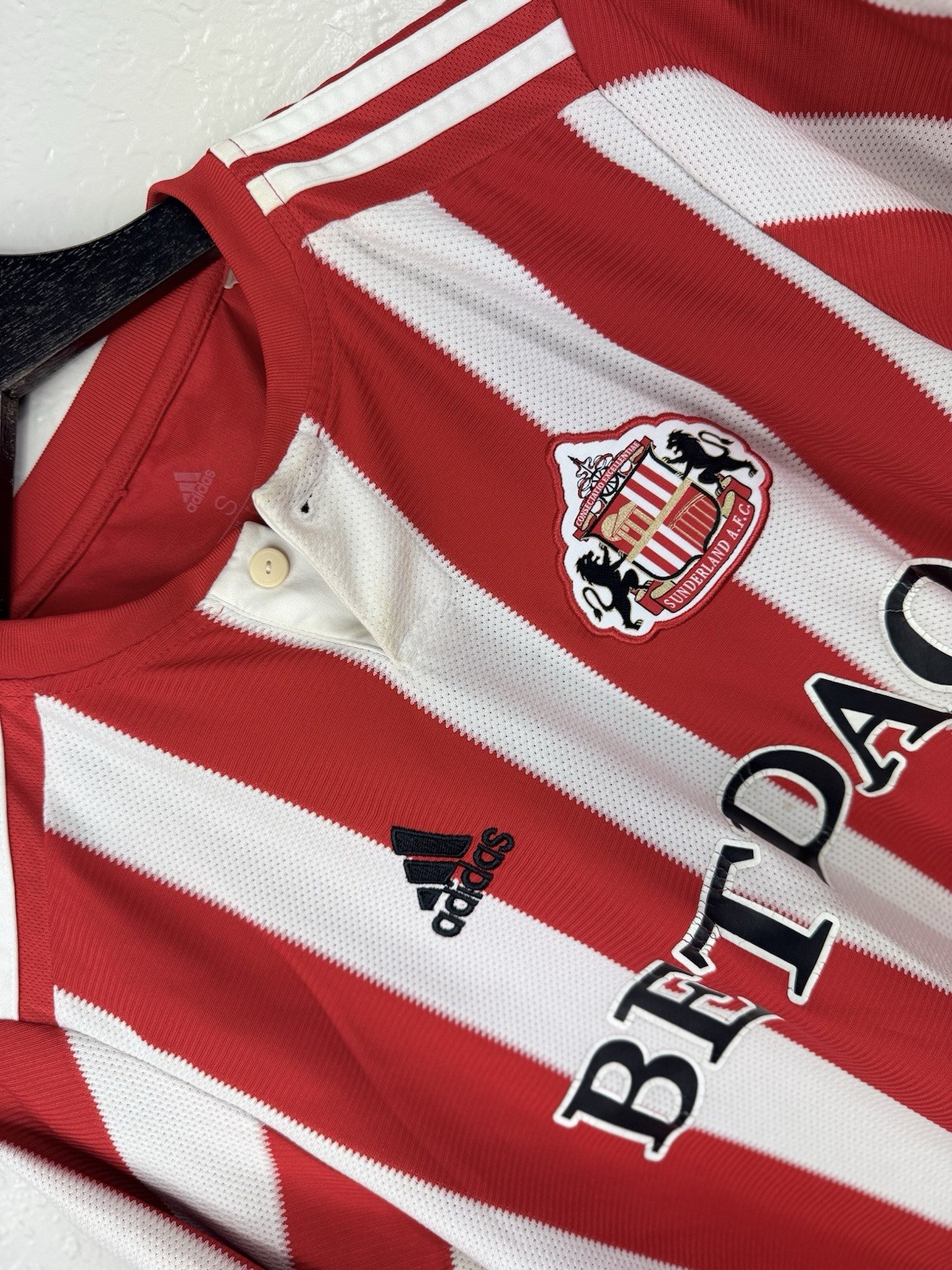 Sunderland Home Football Shirt Jersey 2018 2019 Adidas Size S