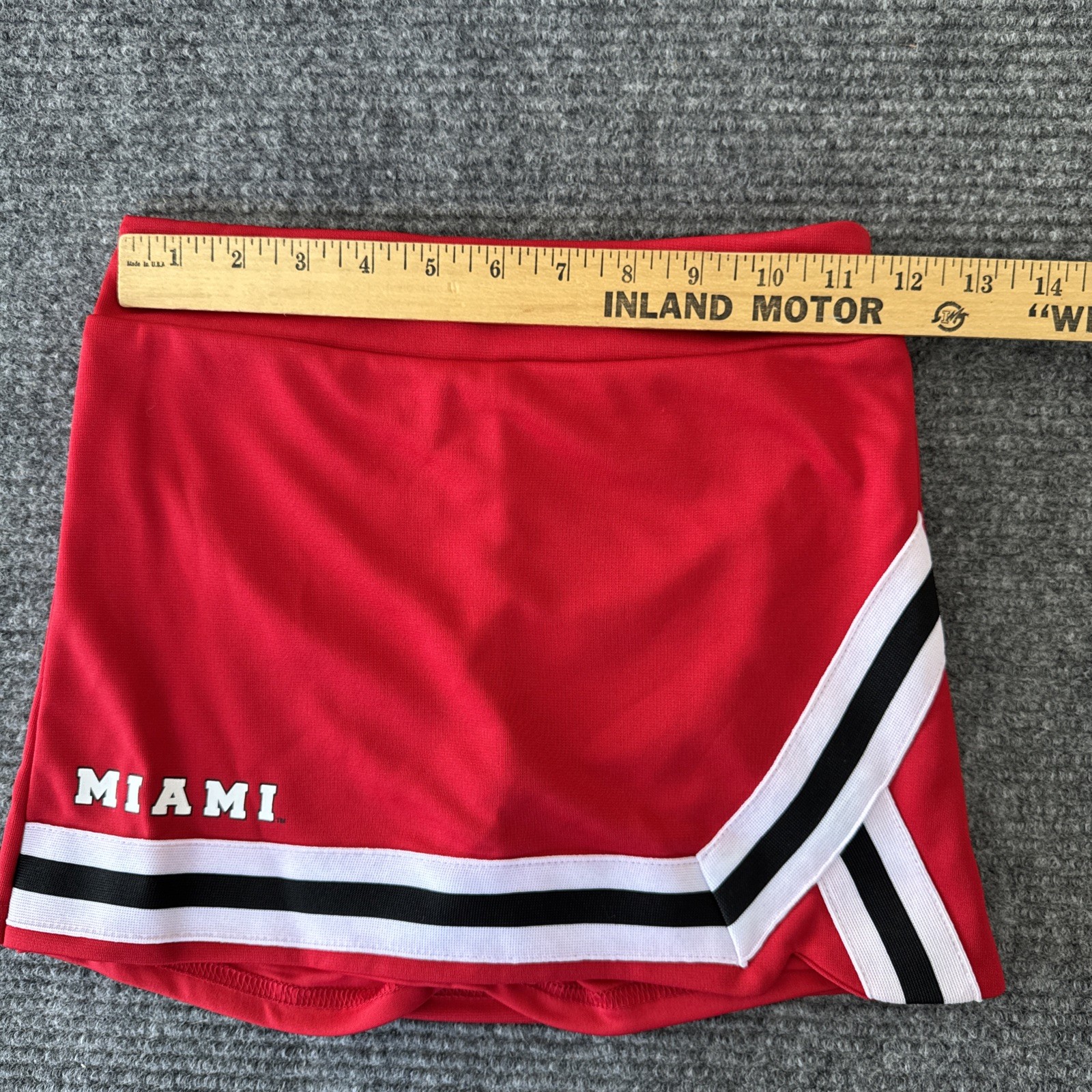 Miami RedHawks Colosseum Girls Youth M(7-8) L(10-12) Cheerleader Set Mixed Sizes