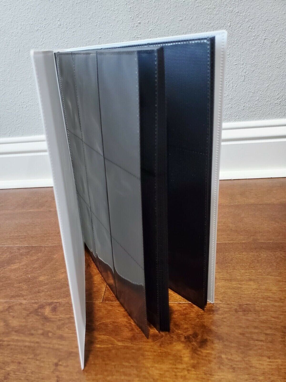 (2) PACK 360 Card Pocket Binder | Elastic 9 Pocket Trading Cards Album Folder