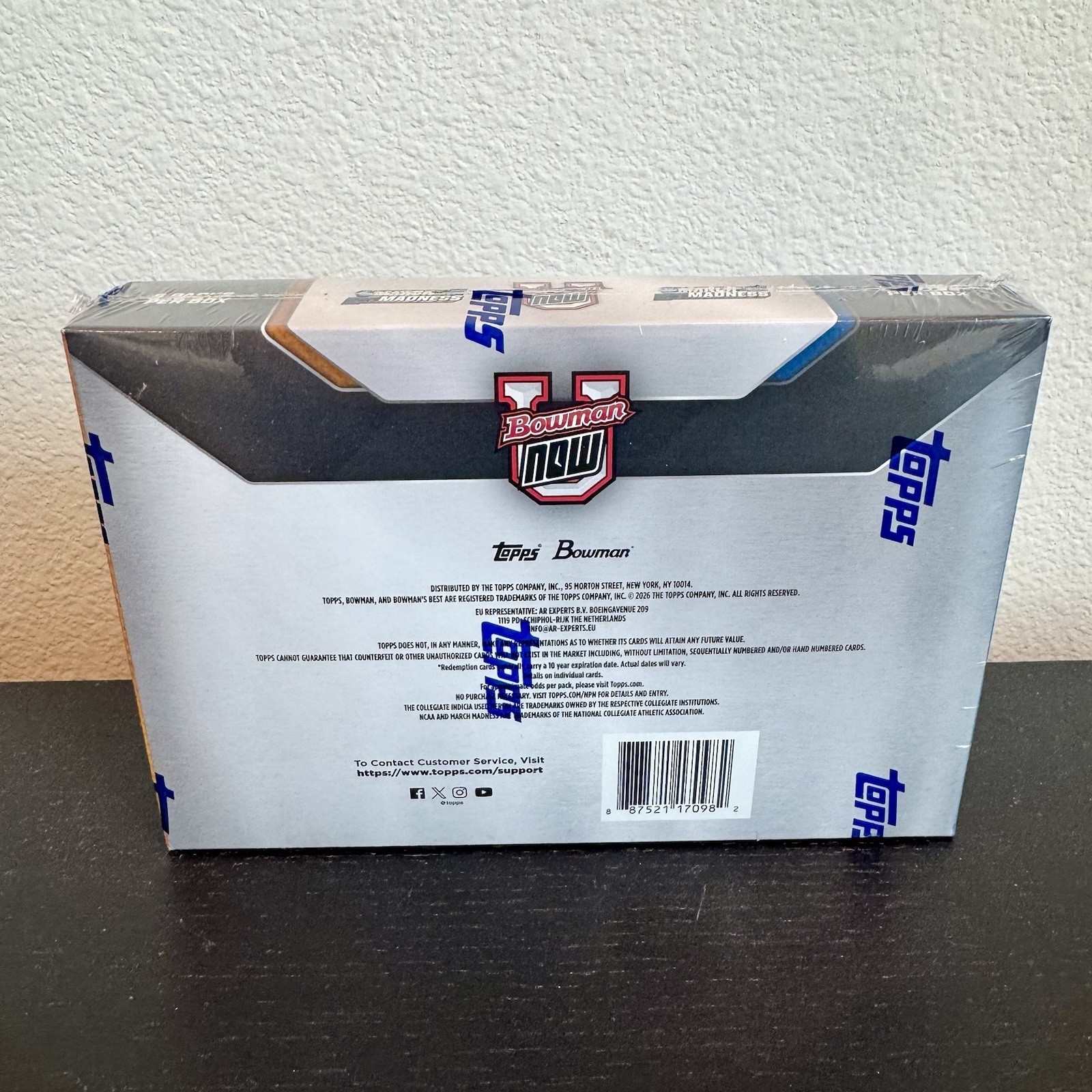 2025-26 Bowman U NOW Basketball March Madness – Hobby Box – NEW SEALED