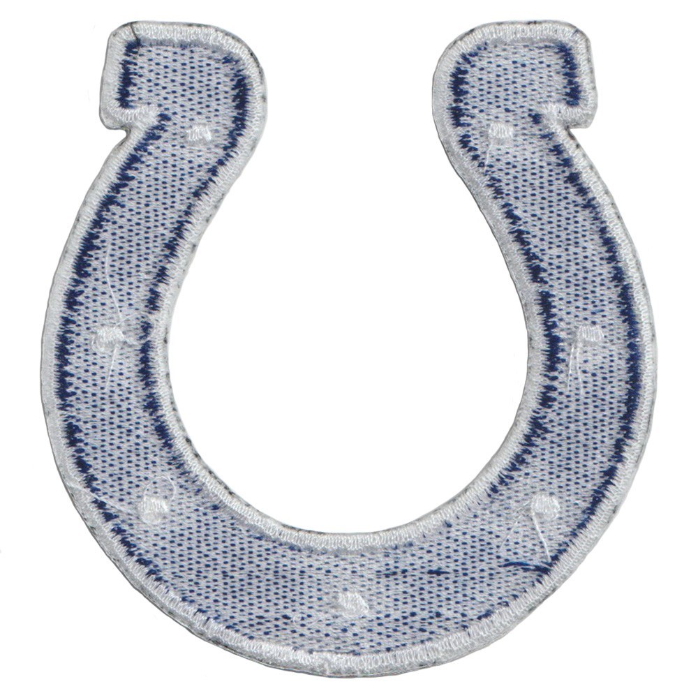 Wholesale Indianapolis Colts Nation Logo Size 2.5 in x 3.0 in Sew Iron on Patch