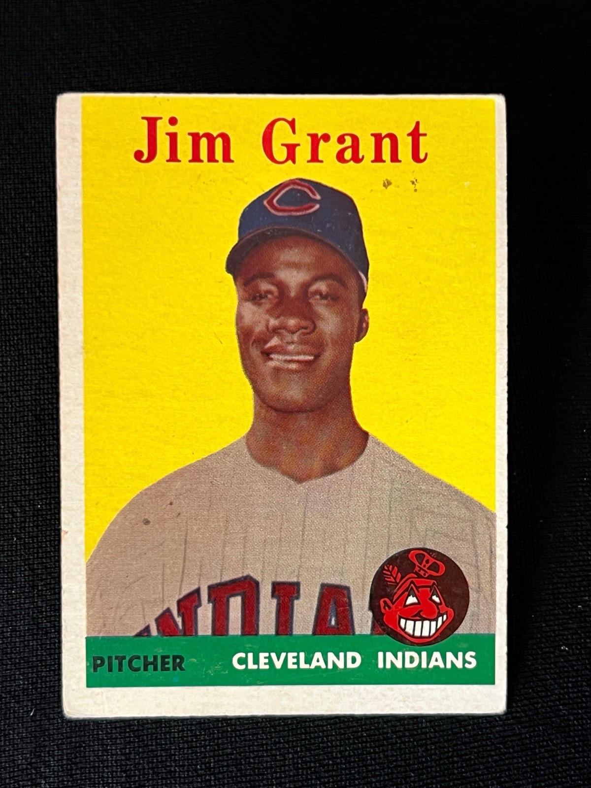 1958 Topps Jim Grant #394 ROOKIE Cleveland Indians Ex RC