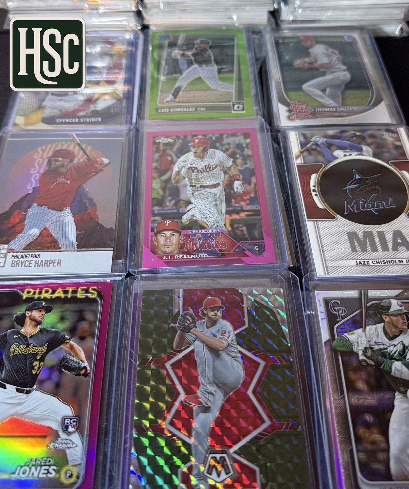 Baseball MLB – 80 Card Lot – Rookies, Parallels, Memorabilia, Autos, Numbered